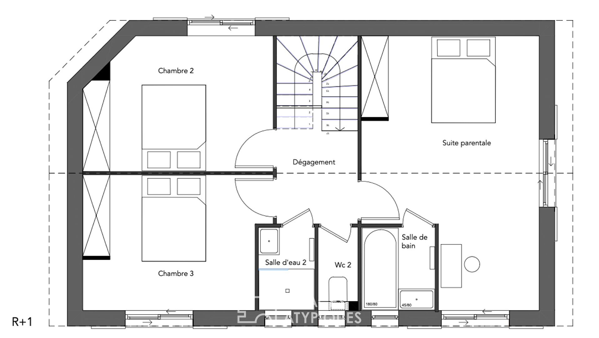 Photo Maison rénovée avec garage et parking image 3/3