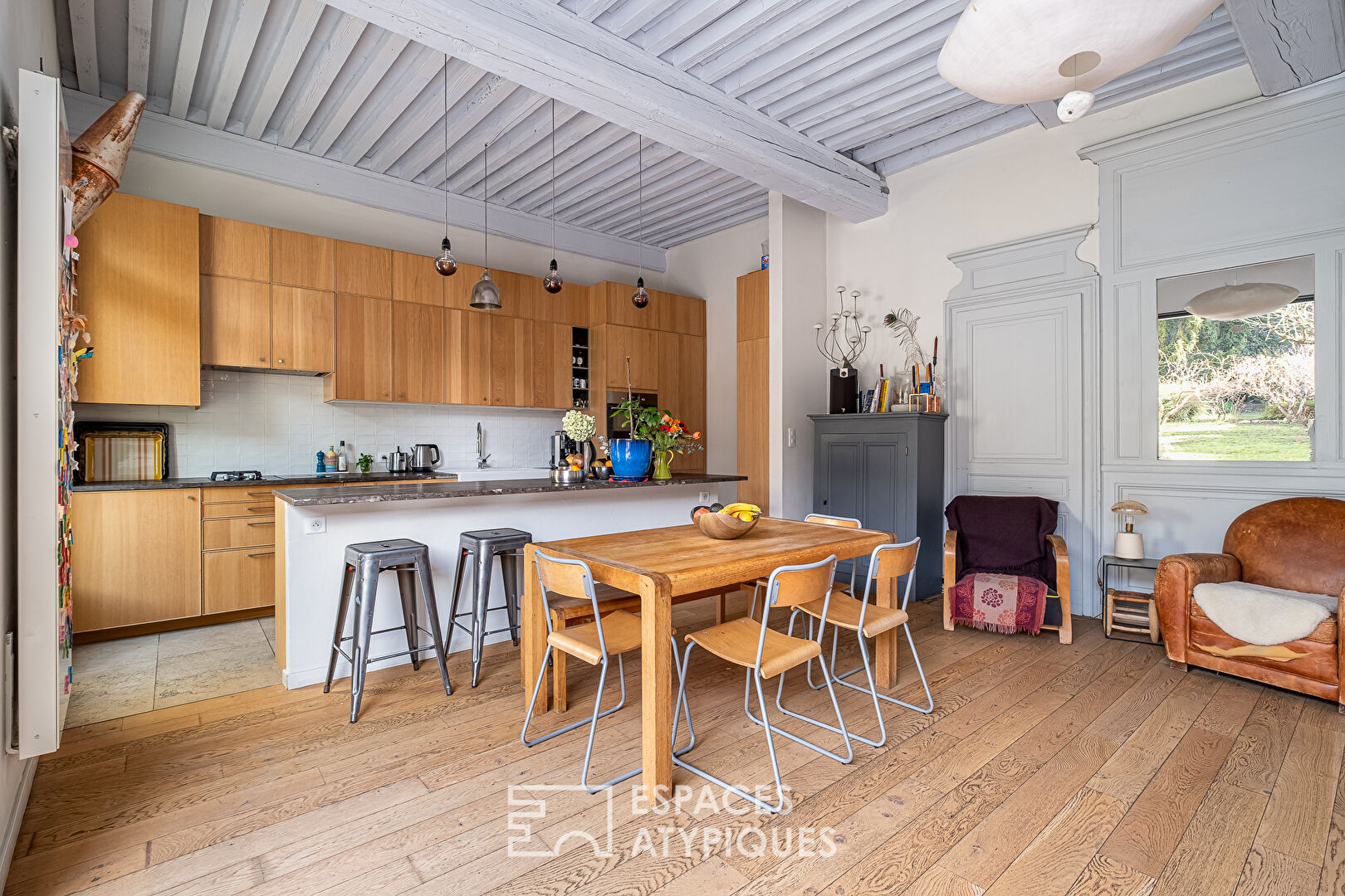Photo Appartement ancien rénové avec jardin en plein coeur de Saint-Just image 4/6