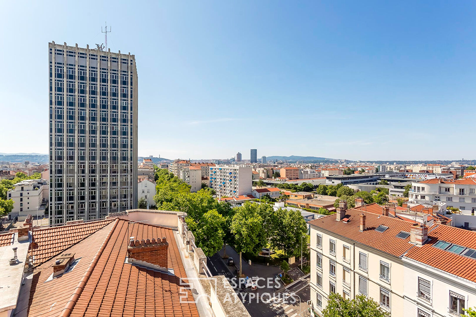 Appartement en dernier étage avec vue panoramique