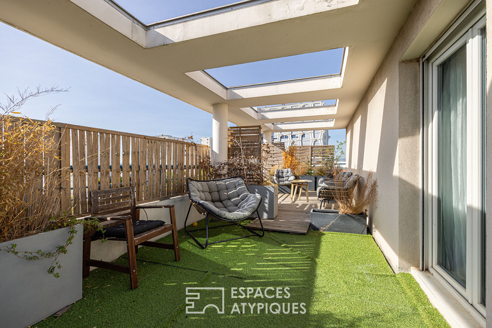 Toit terrasse à Paul Santy