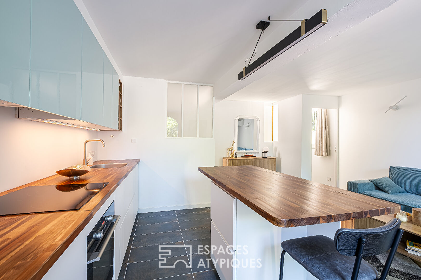 Photo Appartement cosy rénové avec extérieur et parking à deux pas d'OL Vallée image 6/6