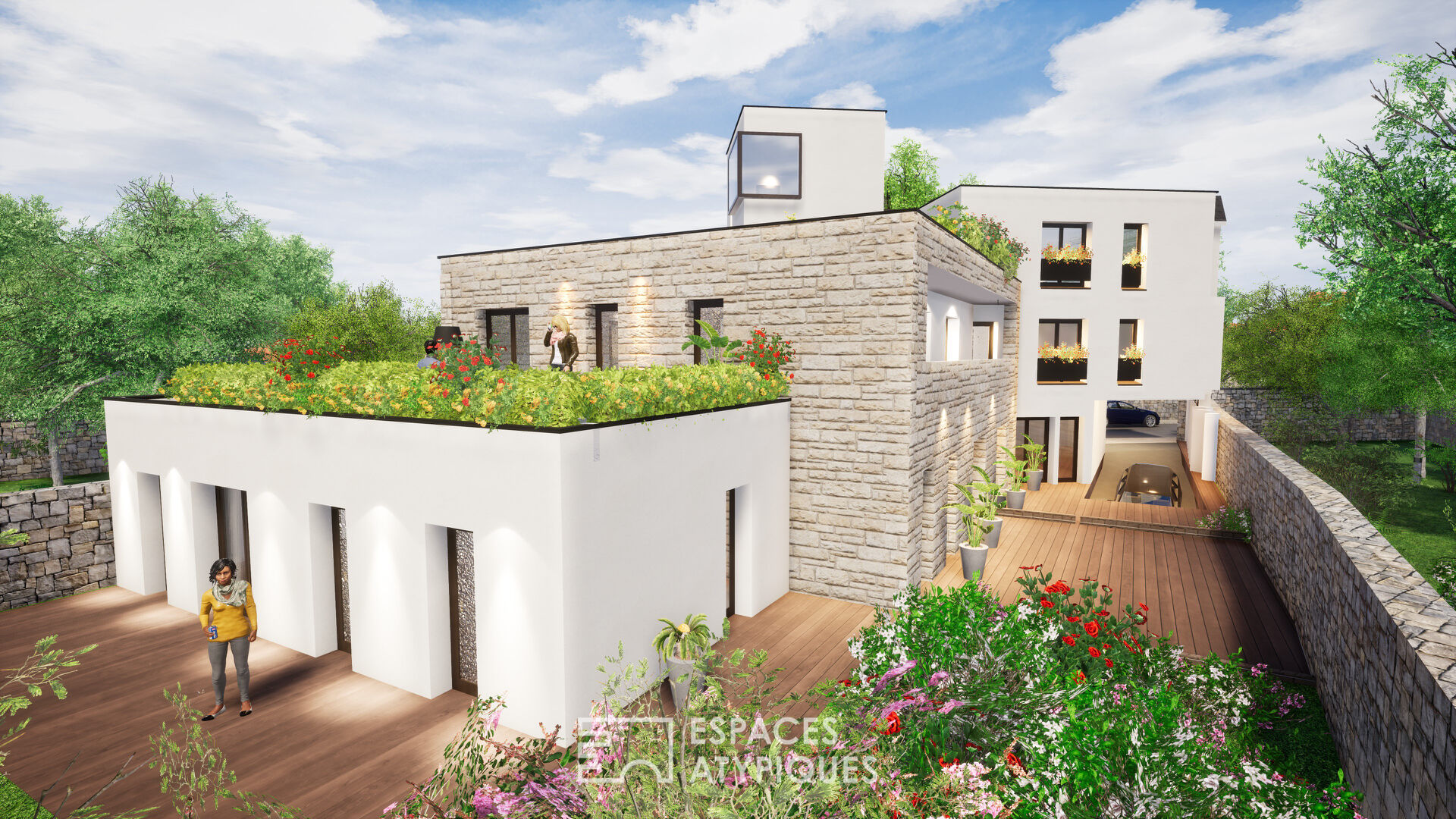 Agence immobilière de ESPACES ATYPIQUES LYON - ESPACES ATYPIQUES Villefranche