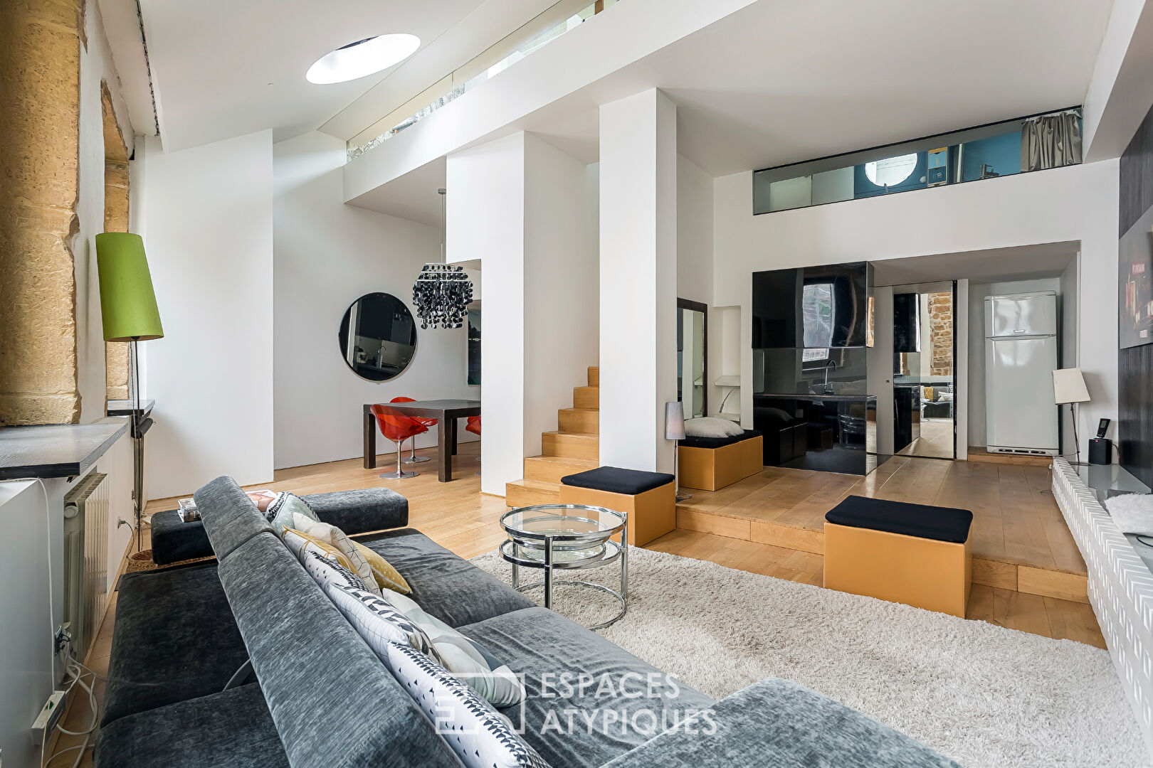 Photo Duplex d'architecte quartier Saint Georges dans le Vieux Lyon image 1/5