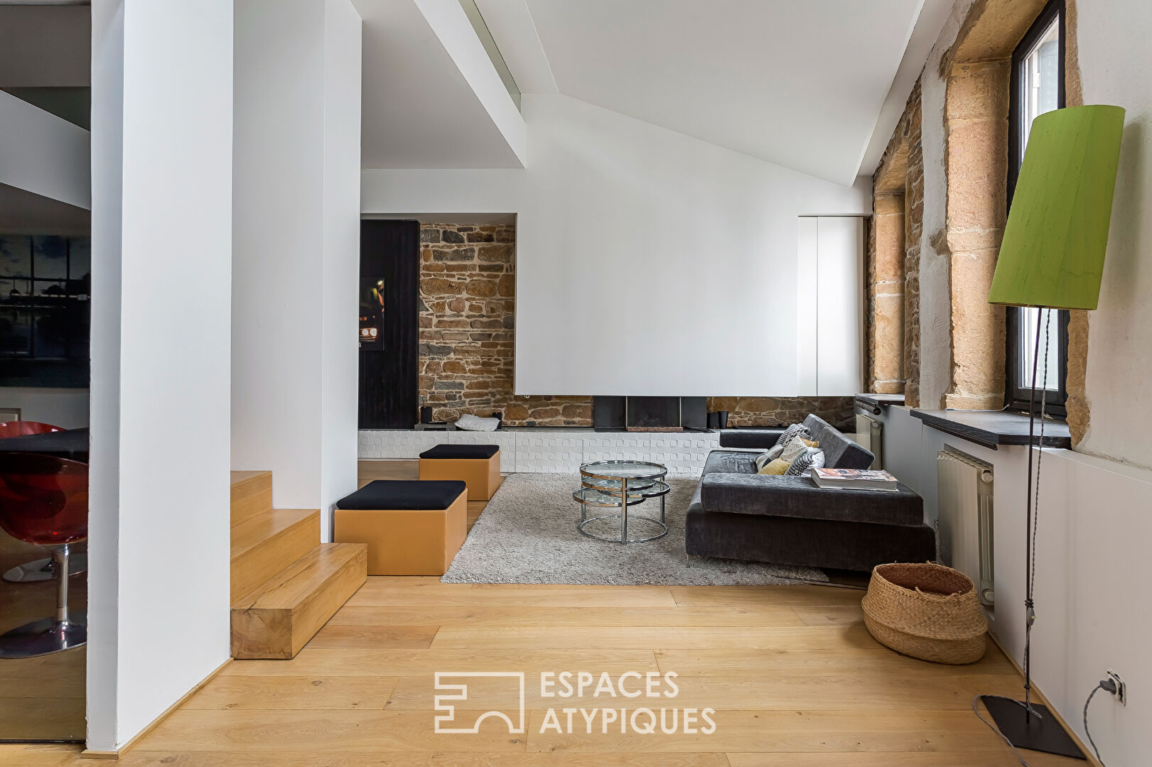 Photo Duplex d'architecte quartier Saint Georges dans le Vieux Lyon image 3/5
