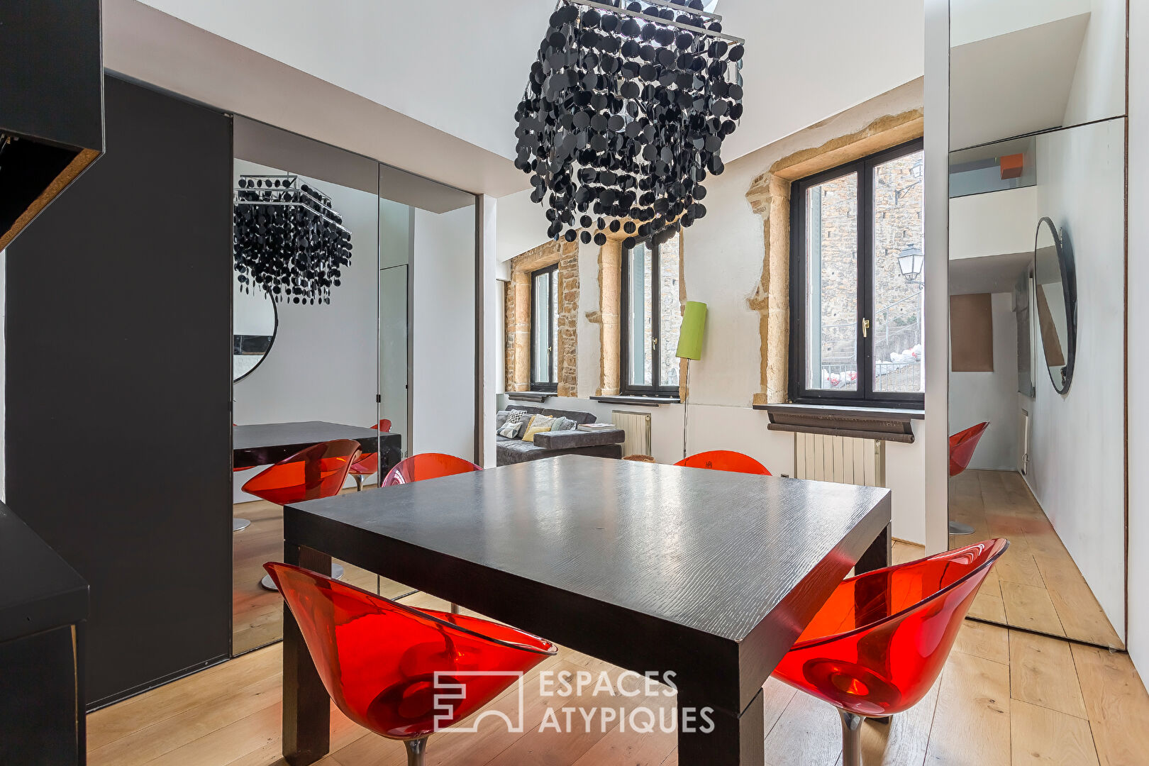 Photo Duplex d'architecte quartier Saint Georges dans le Vieux Lyon image 4/5