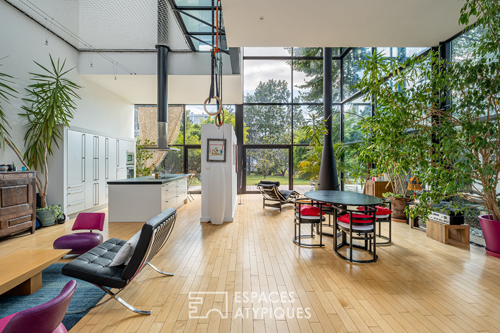 Maison bourgeoise d'exception avec extension en verre
