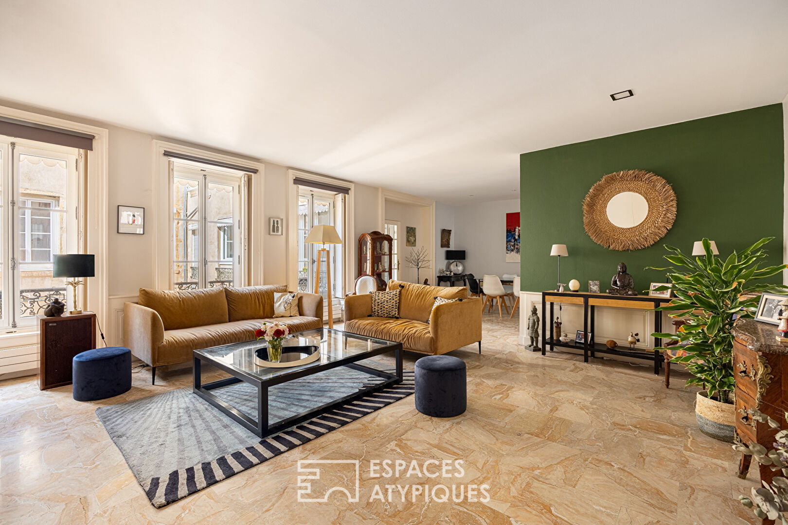 Très bel appartement bourgeois en plein coeur du quartier d'Ainay
