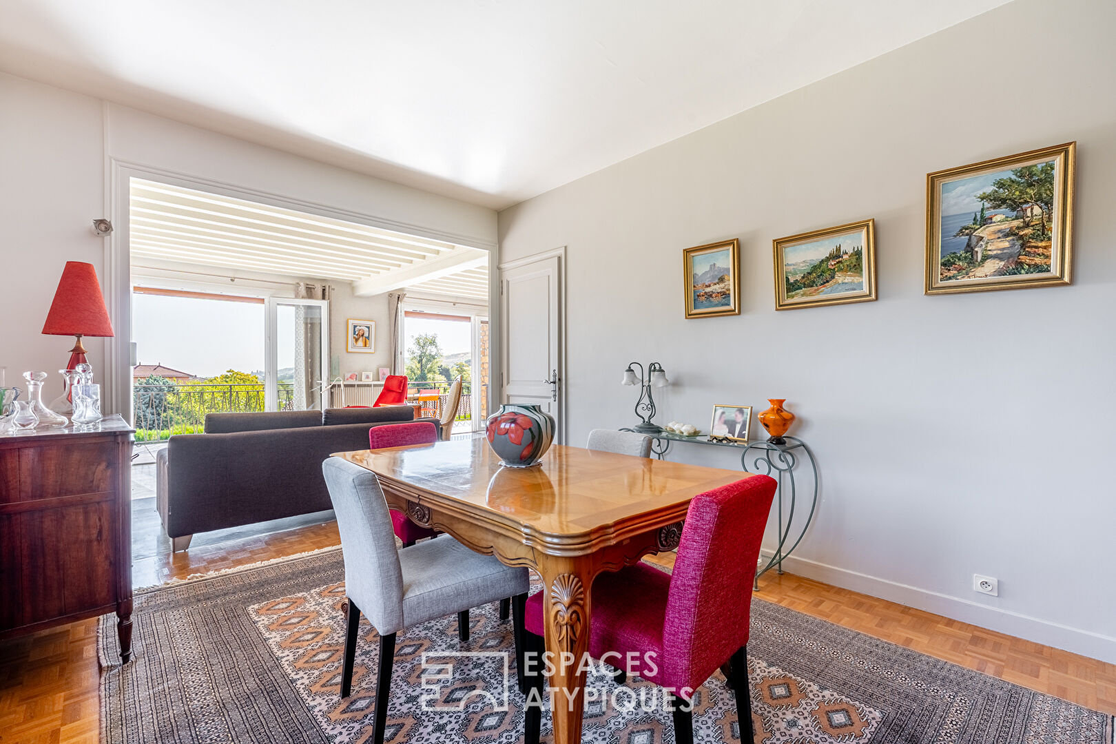 Photo Maison avec jardin arboré et vue, au coeur du Beaujolais image 4/6