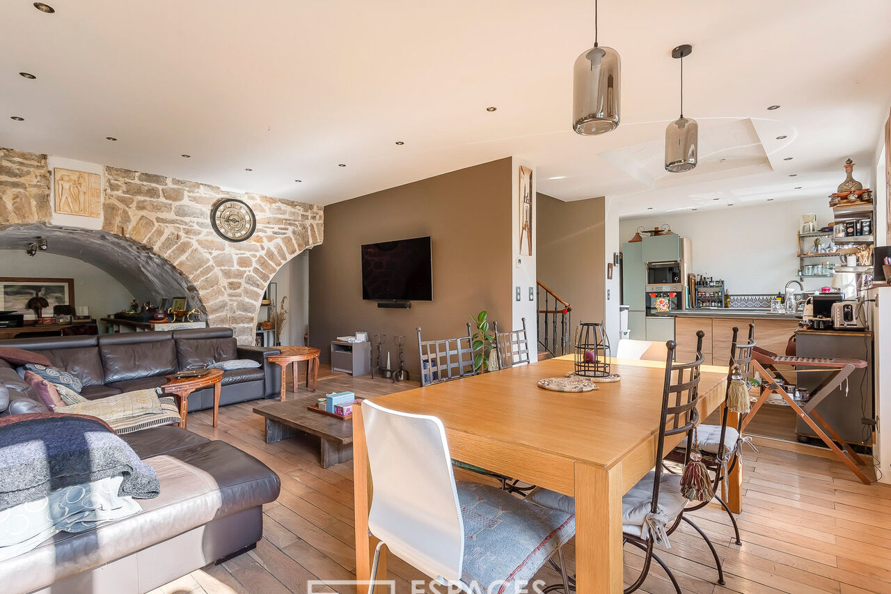 Photo Maison de ville en duplex avec vue sur le Rhône image 3/6