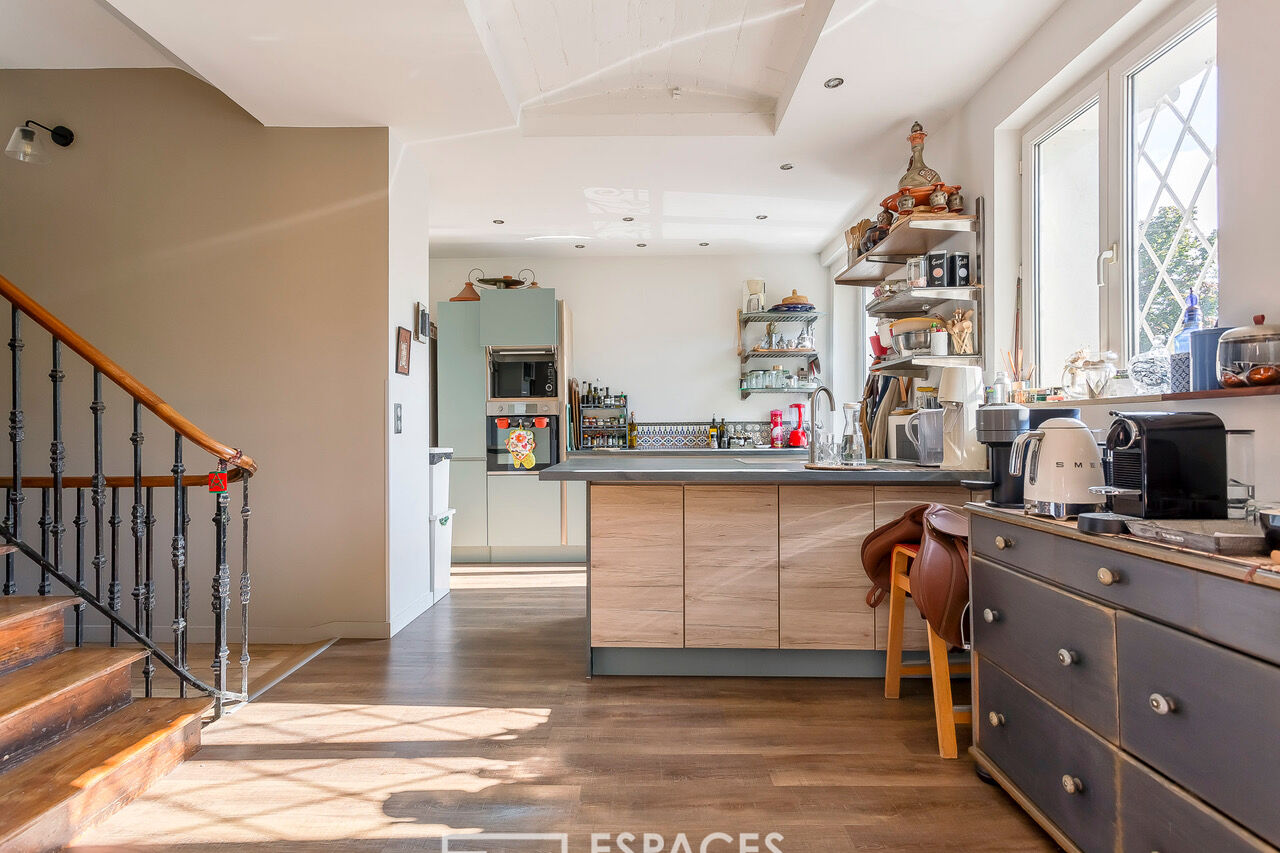 Photo Maison de ville en duplex avec vue sur le Rhône image 4/6