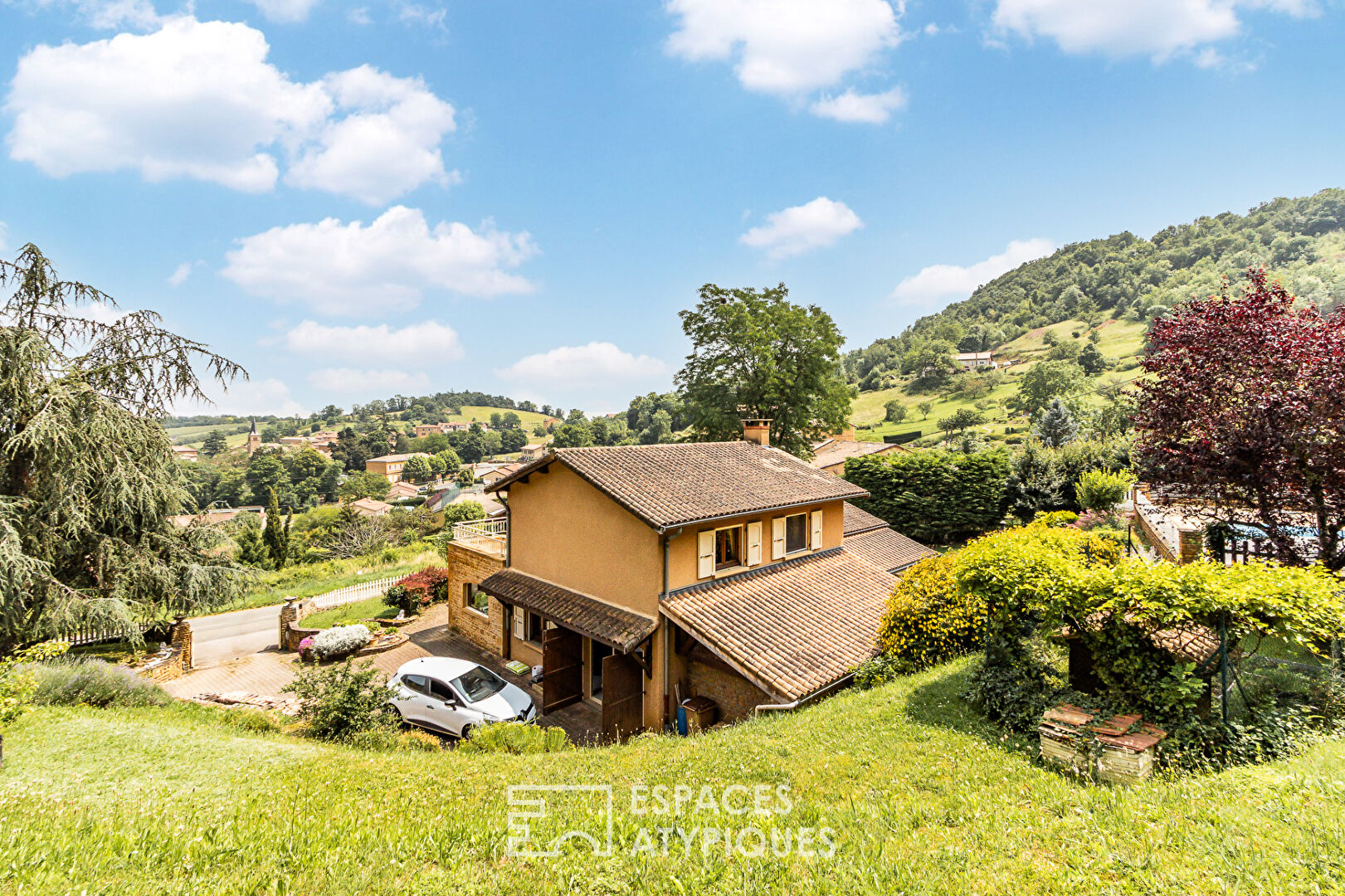 Villa avec piscine et vue sur le Mont-Blanc
