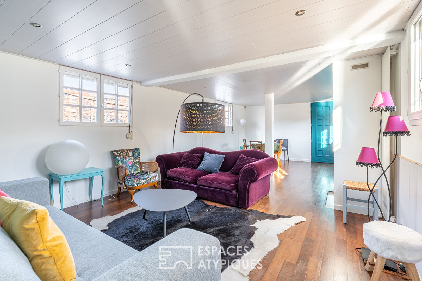 Photo Magnifique péniche Freycinet au coeur de Lyon image 3/6