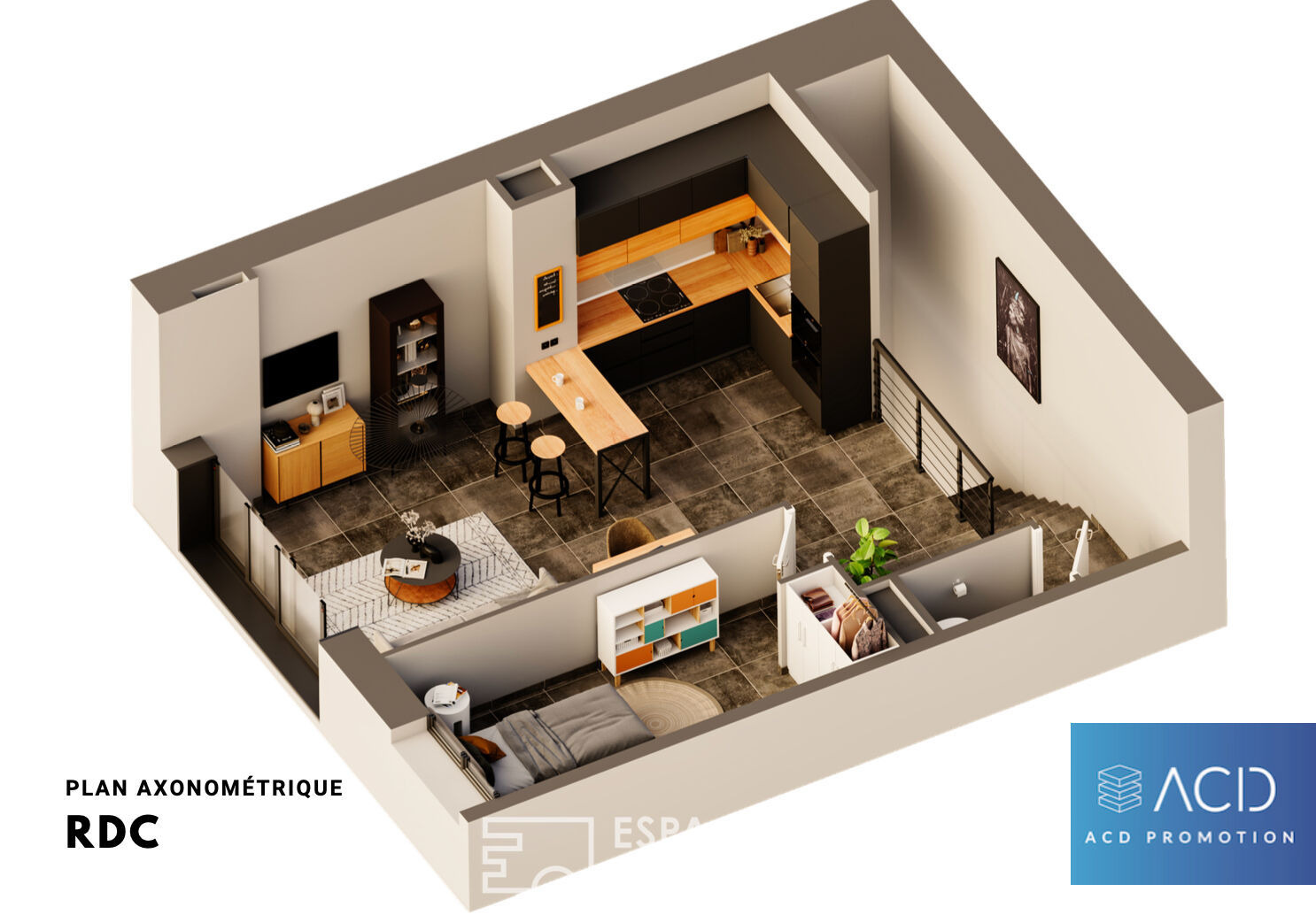 Photo Duplex avec jardin en plein coeur de Montchat image 4/6