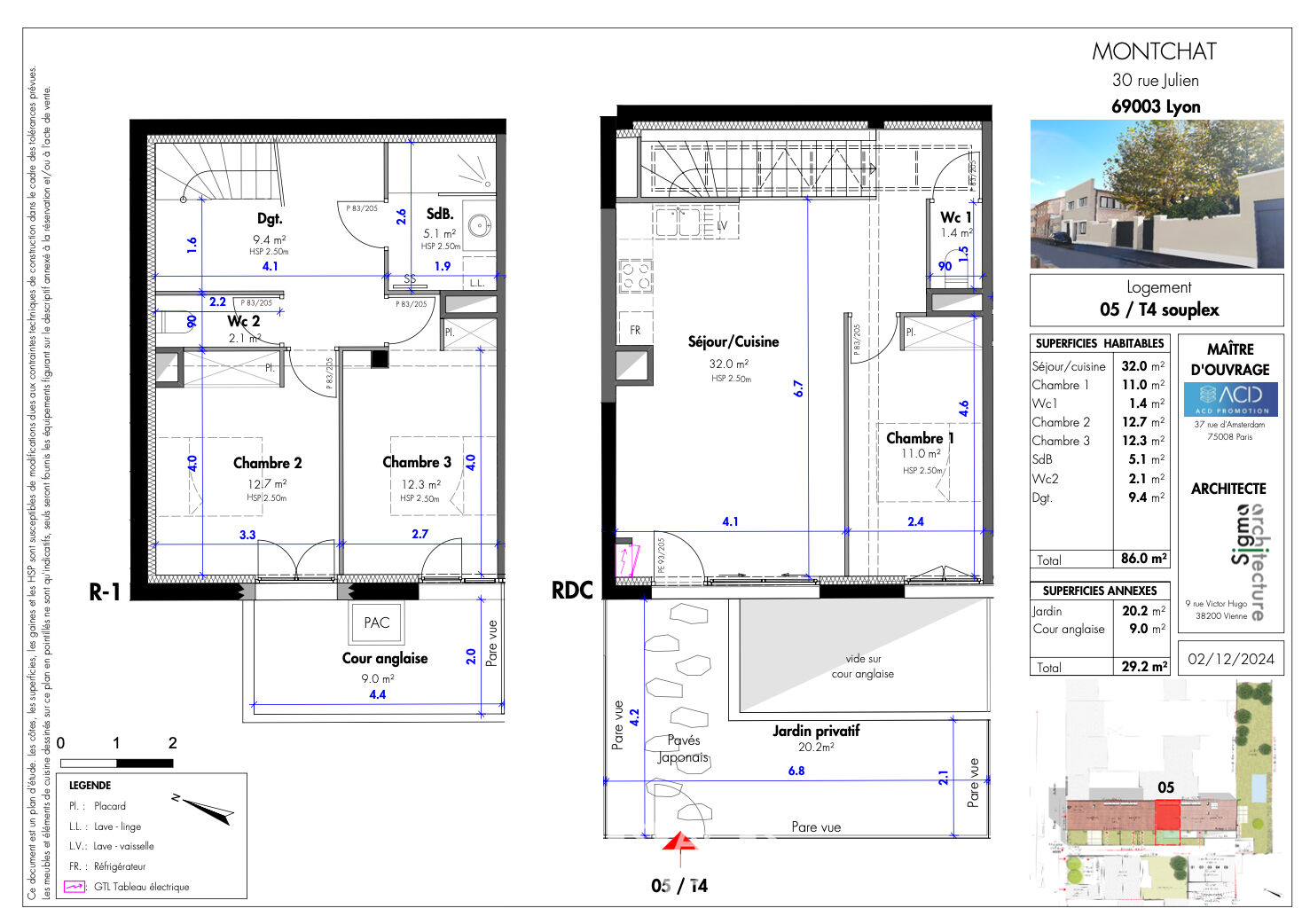 Photo Duplex avec jardin en plein coeur de Montchat image 5/6