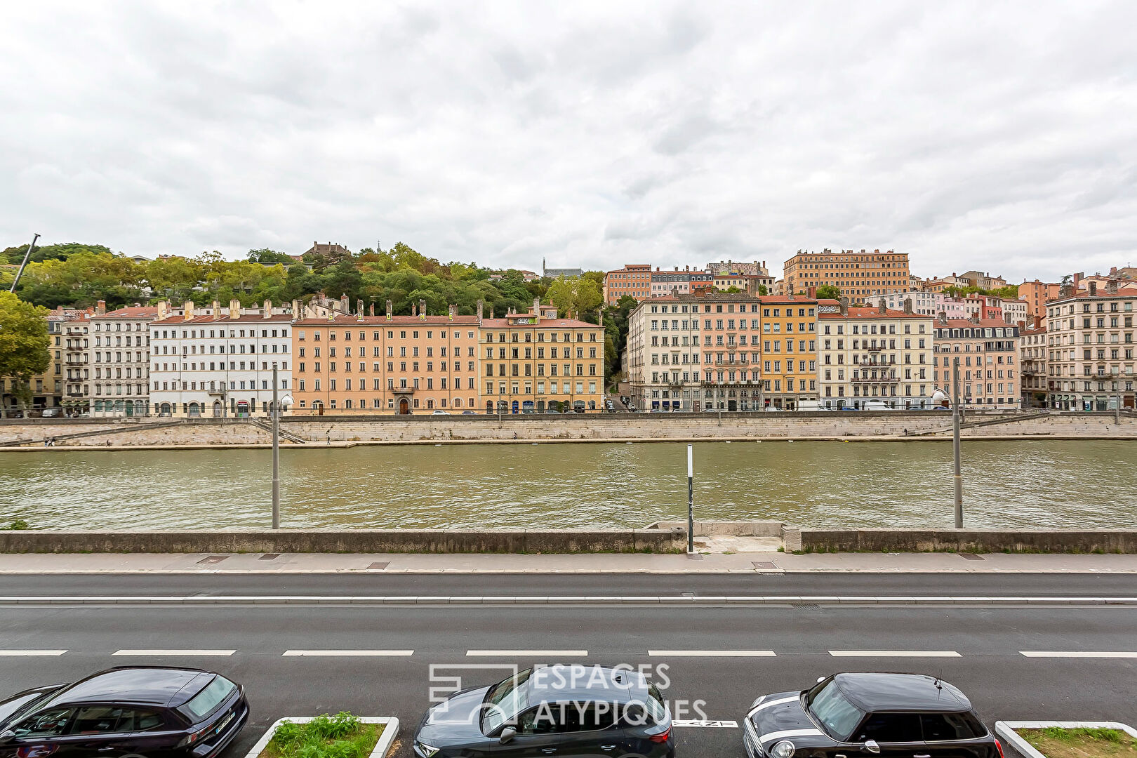 Appartement familial avec vue dégagée sur la Saône ? Quartier Saint-Paul, Vieux-Lyon