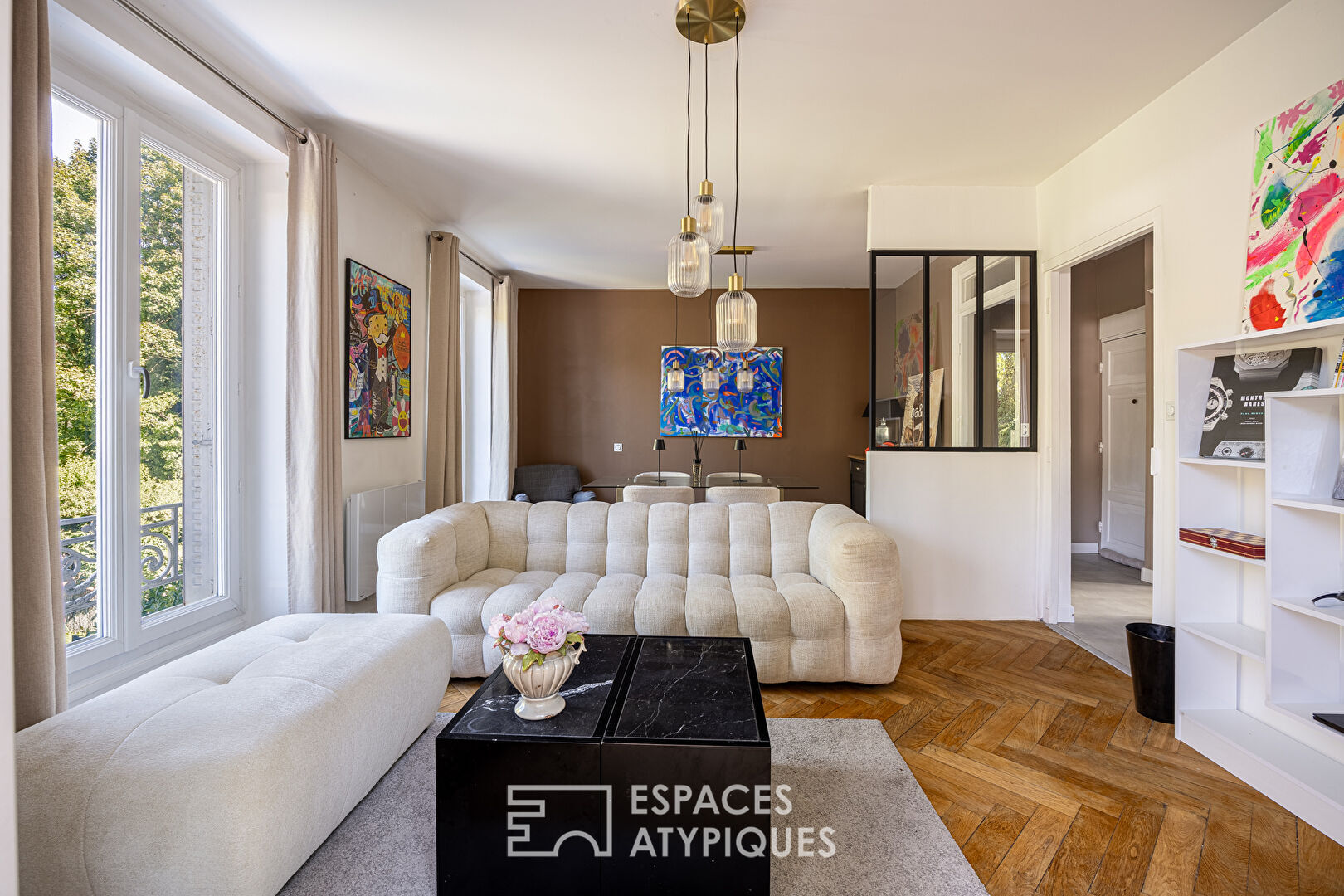 Appartement de charme avec jardin déporté