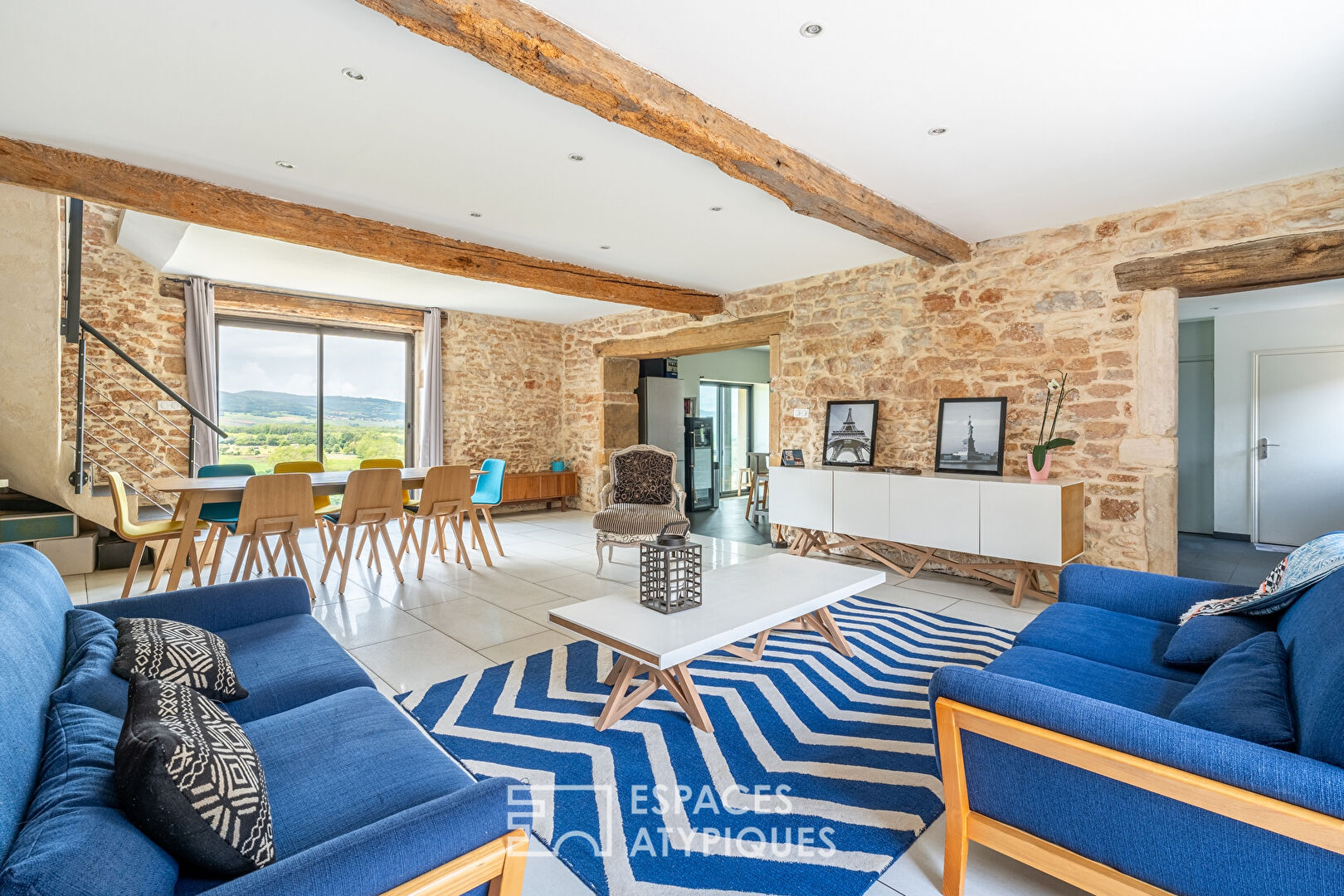 Photo Maison en pierres dorées et sa vue imprenable image 6/6