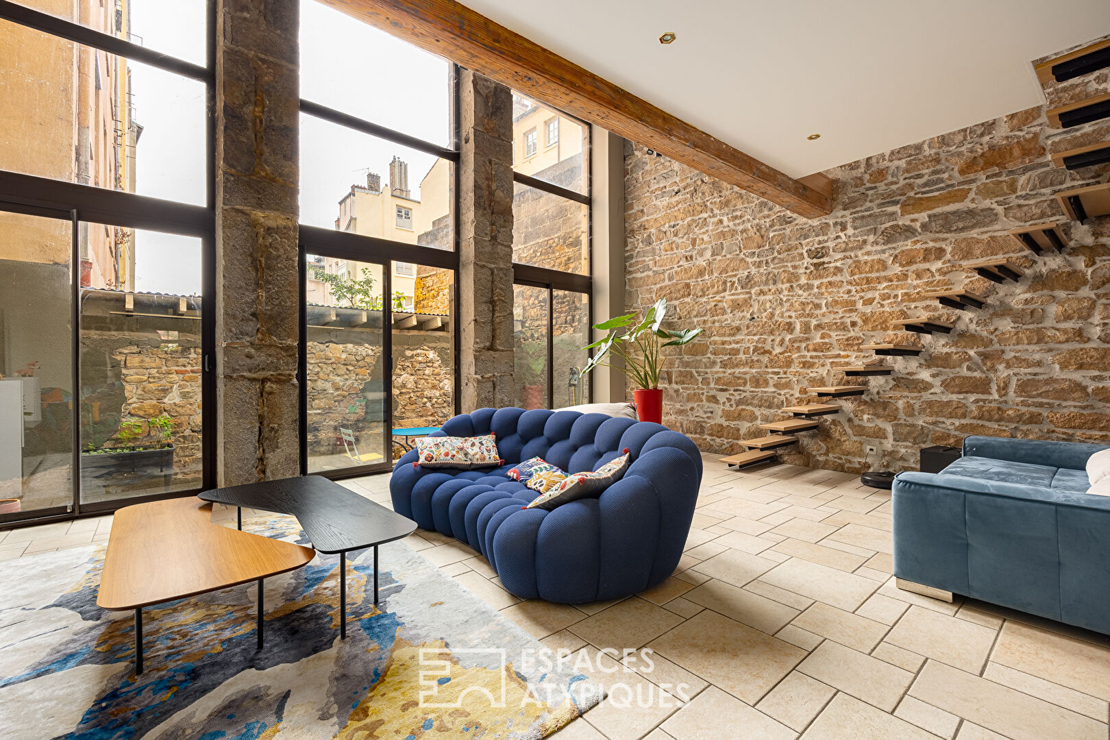 Loft avec terrasse en plein coeur des Pentes de la Croix-Rousse