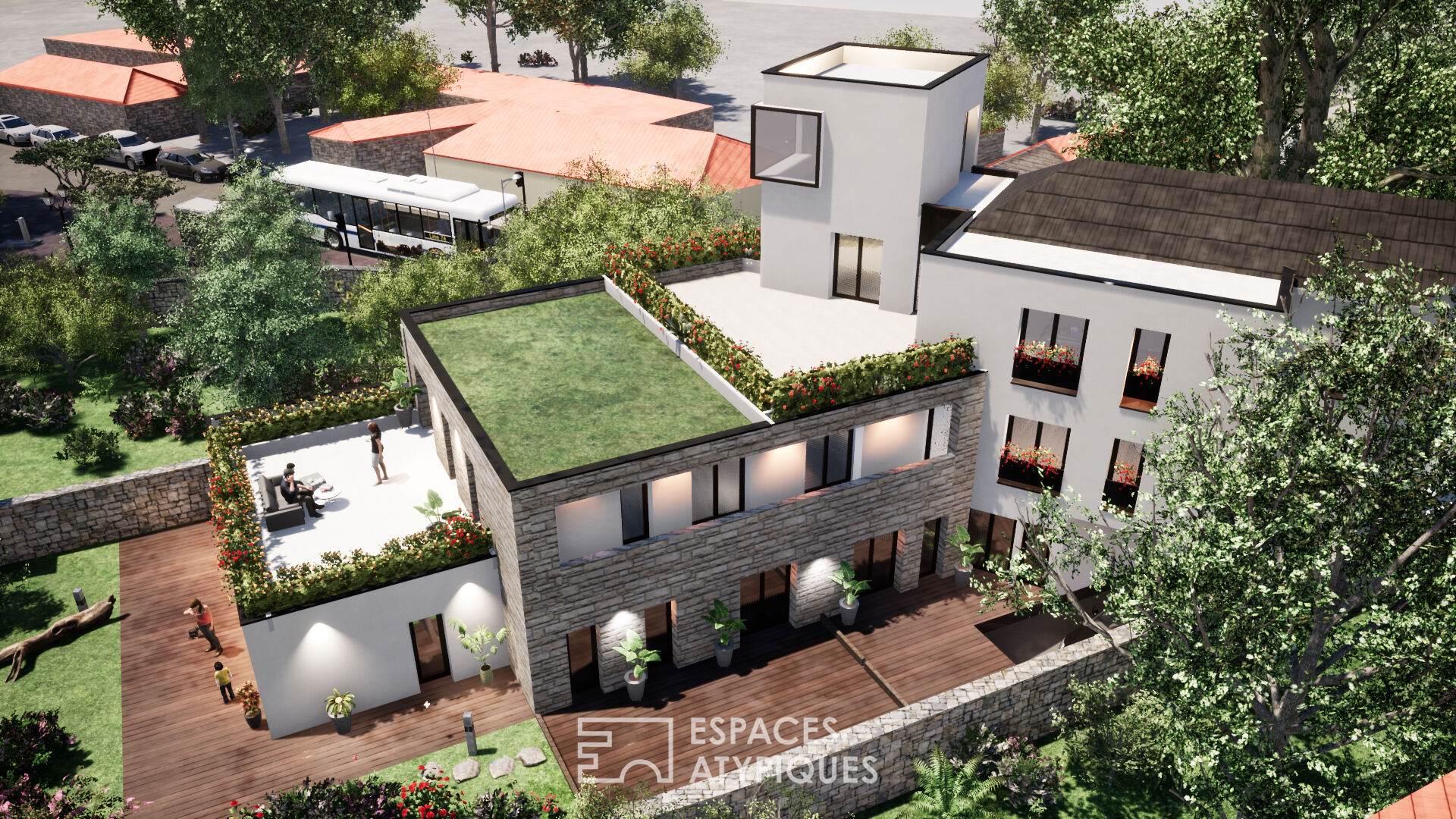 Agence immobilière de ESPACES ATYPIQUES LYON - ESPACES ATYPIQUES Villefranche