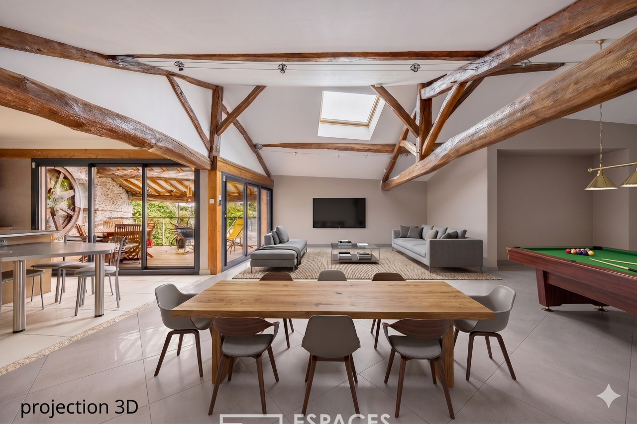 Maison de ville esprit Loft avec terrasse