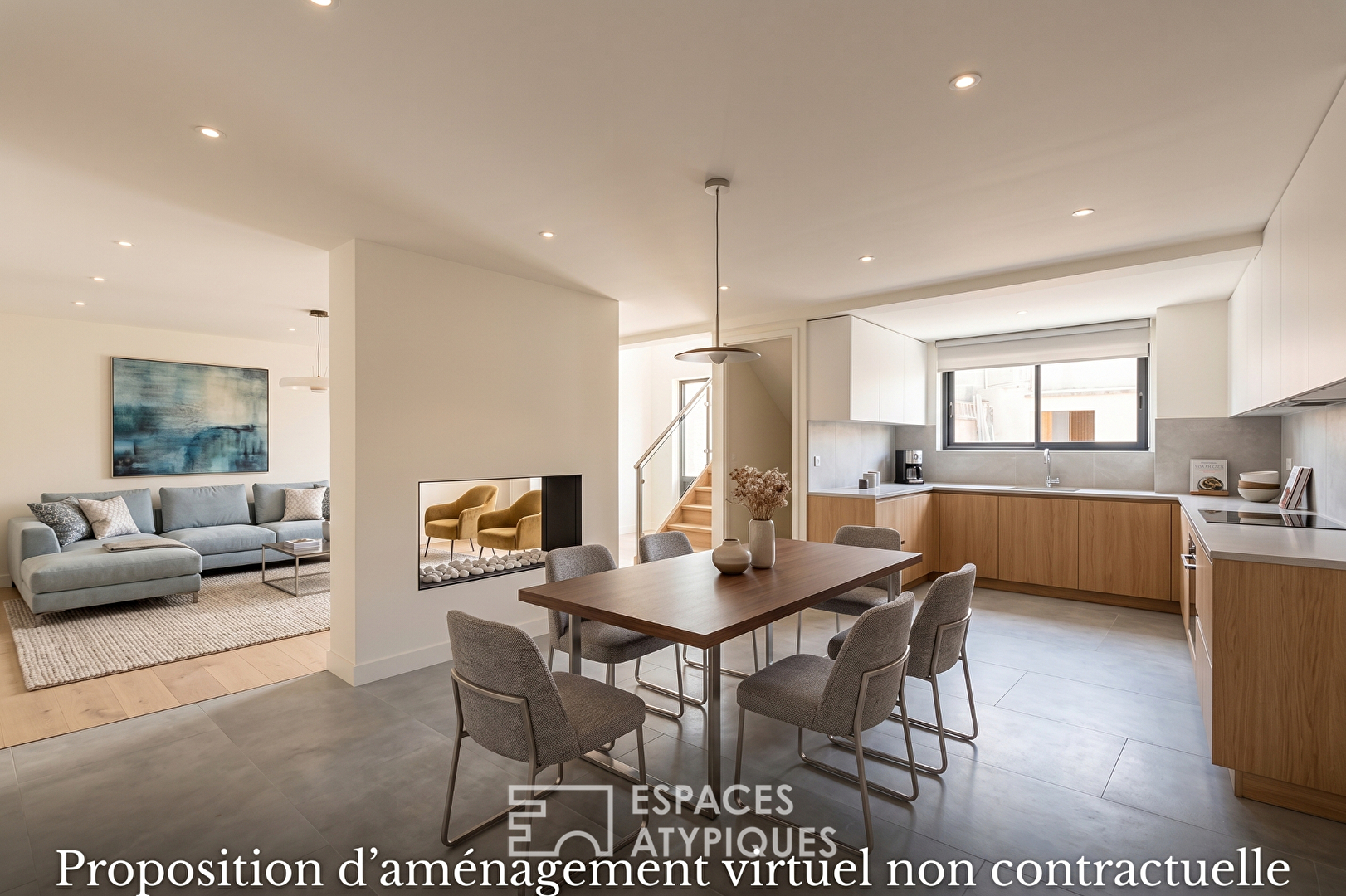 Maison de ville entièrement rénovée avec terrasse