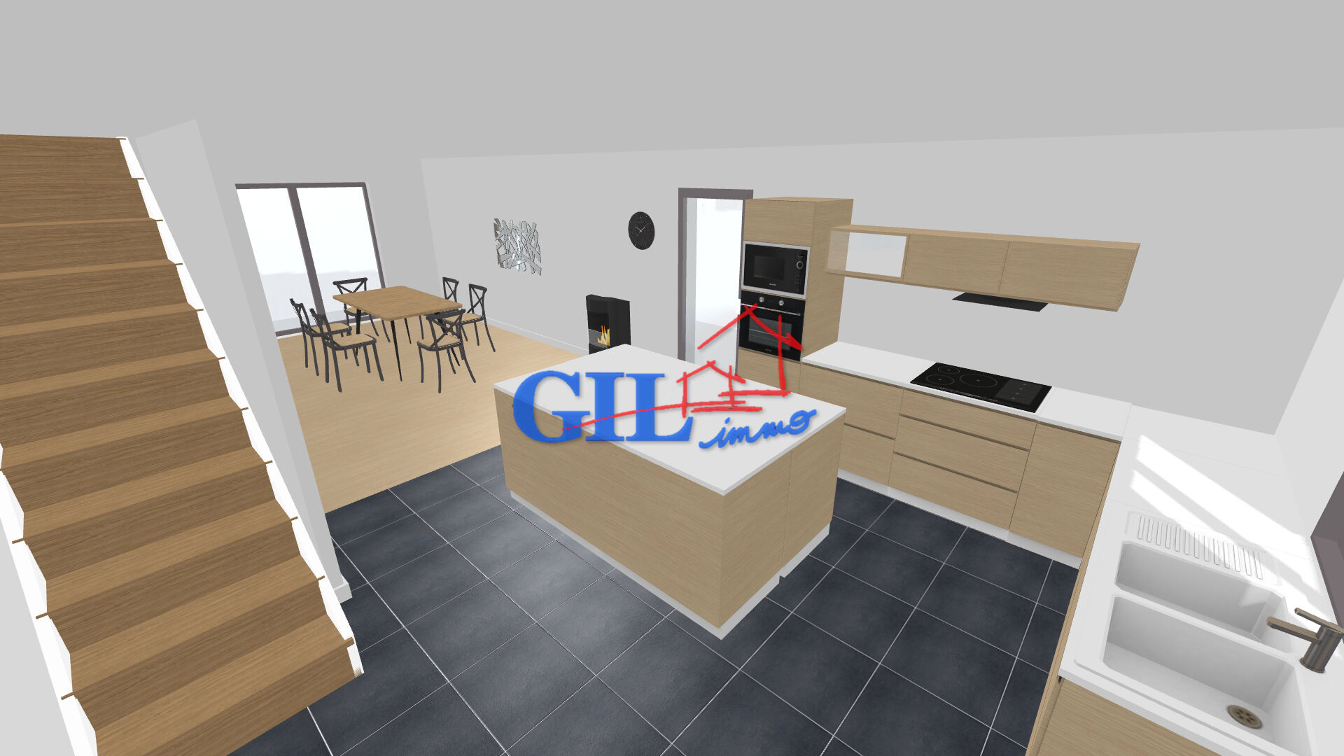 Photo CESSON LA FORET - MAISON CANADIENNE DE 88M² image 6/6