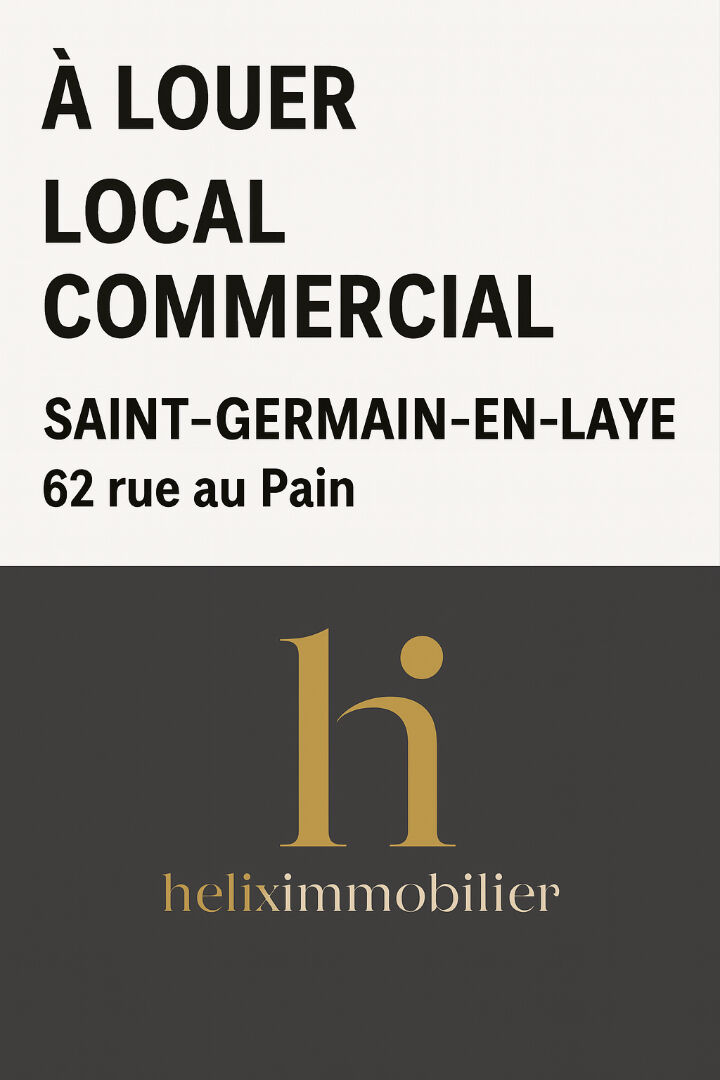 Agence immobilière de HELIX IMMOBILIER - HELIX IMMOBILIER SAINT GERMAIN EN LAYE