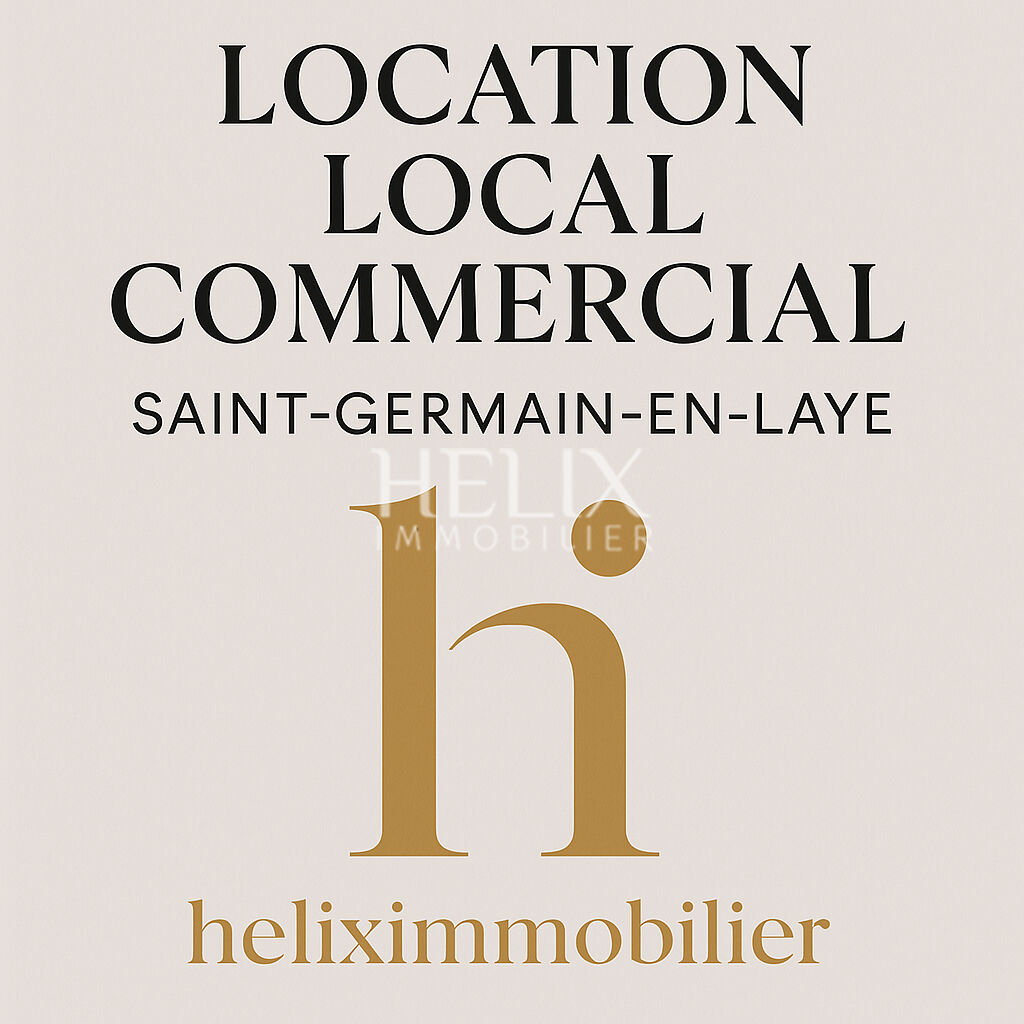 Agence immobilière de HELIX IMMOBILIER - HELIX IMMOBILIER SAINT GERMAIN EN LAYE