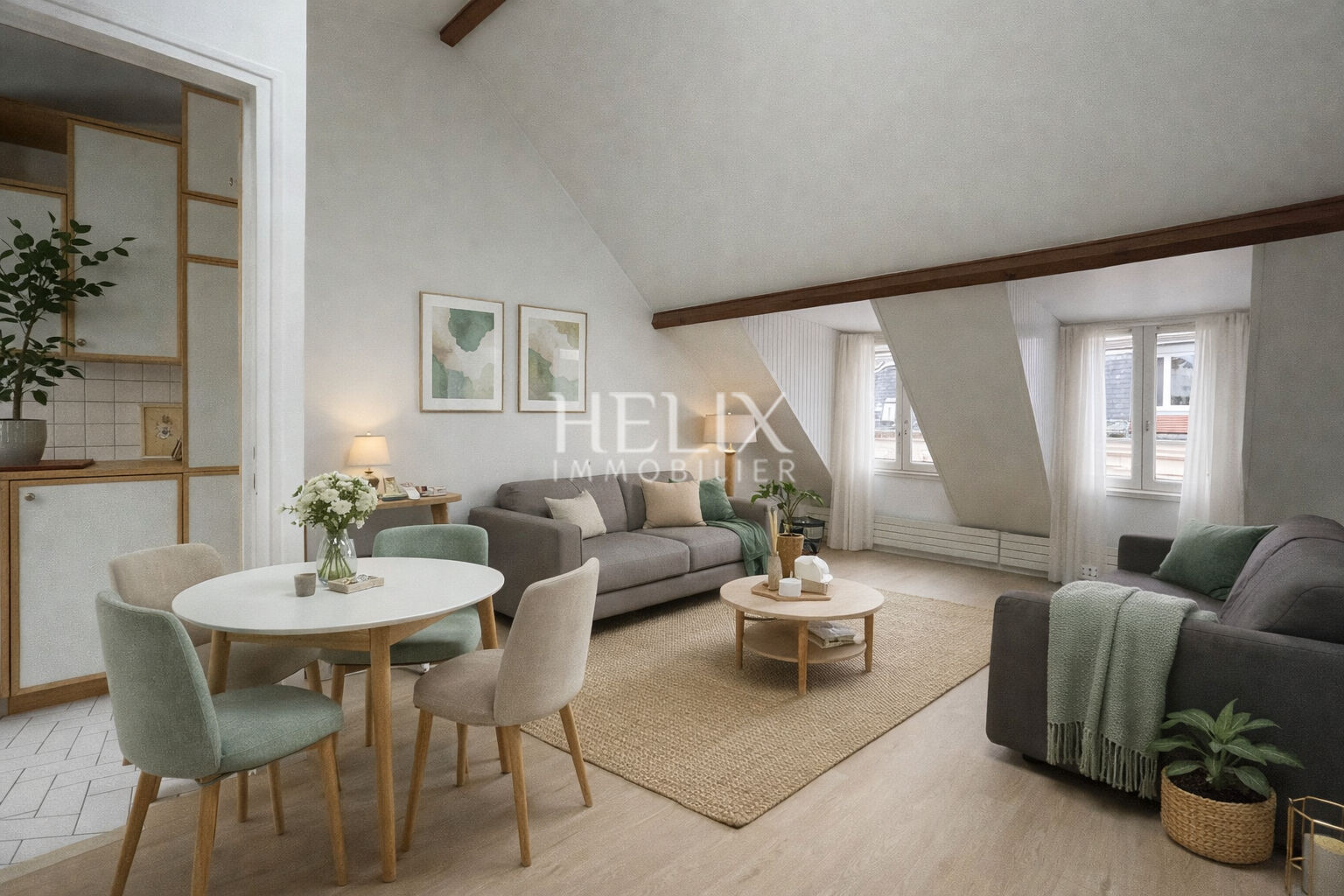 Agence immobilière de HELIX IMMOBILIER - HELIX IMMOBILIER SAINT GERMAIN EN LAYE