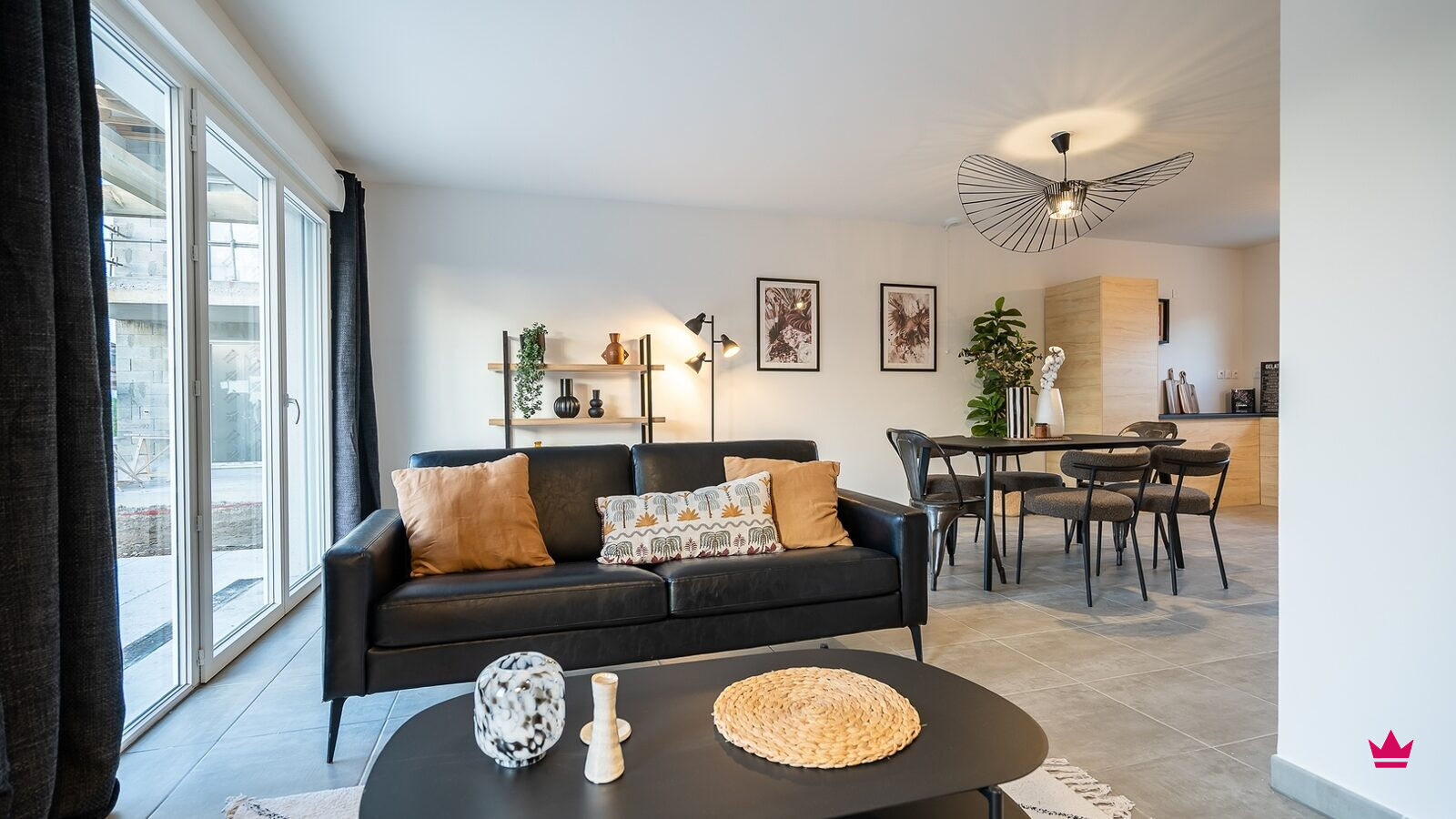 Grand T2 avec grand jardin