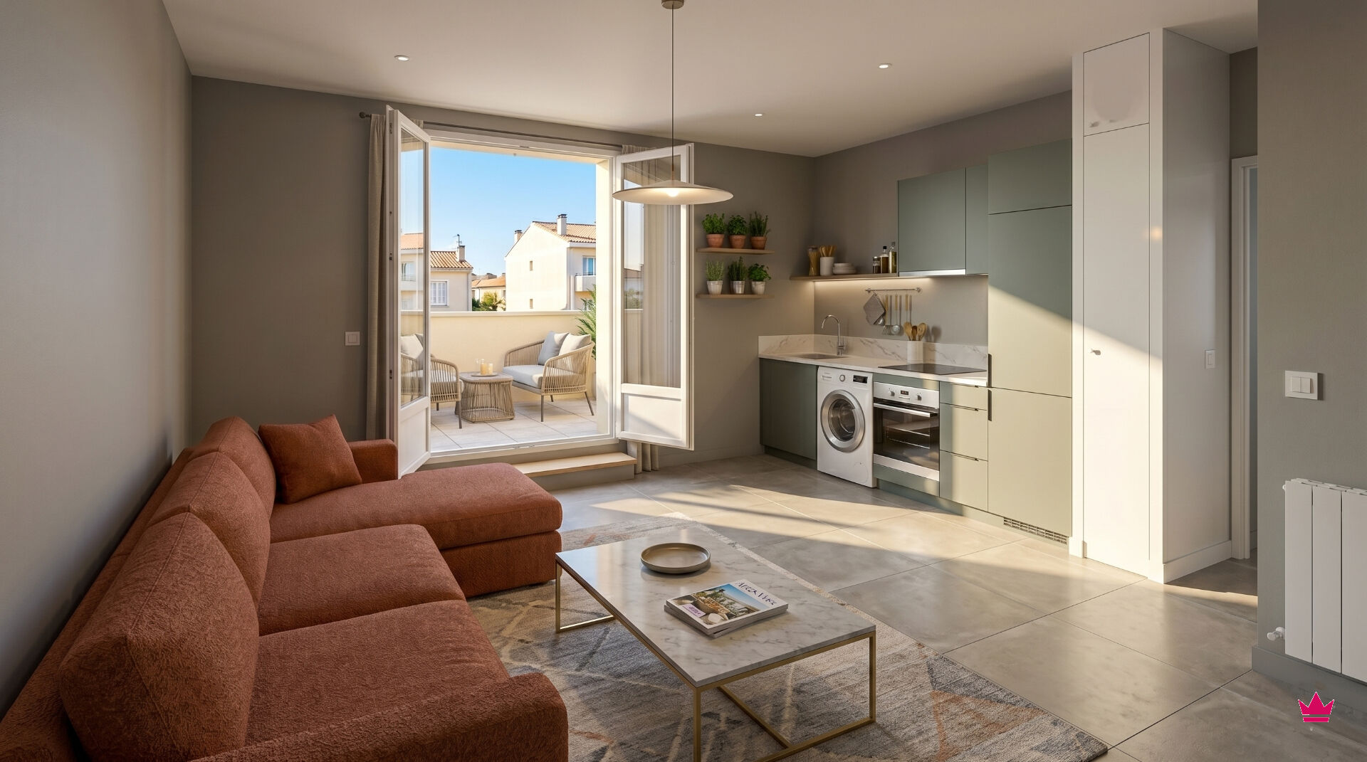 Appartement Toussieu 2 pièce(s) 42 m2