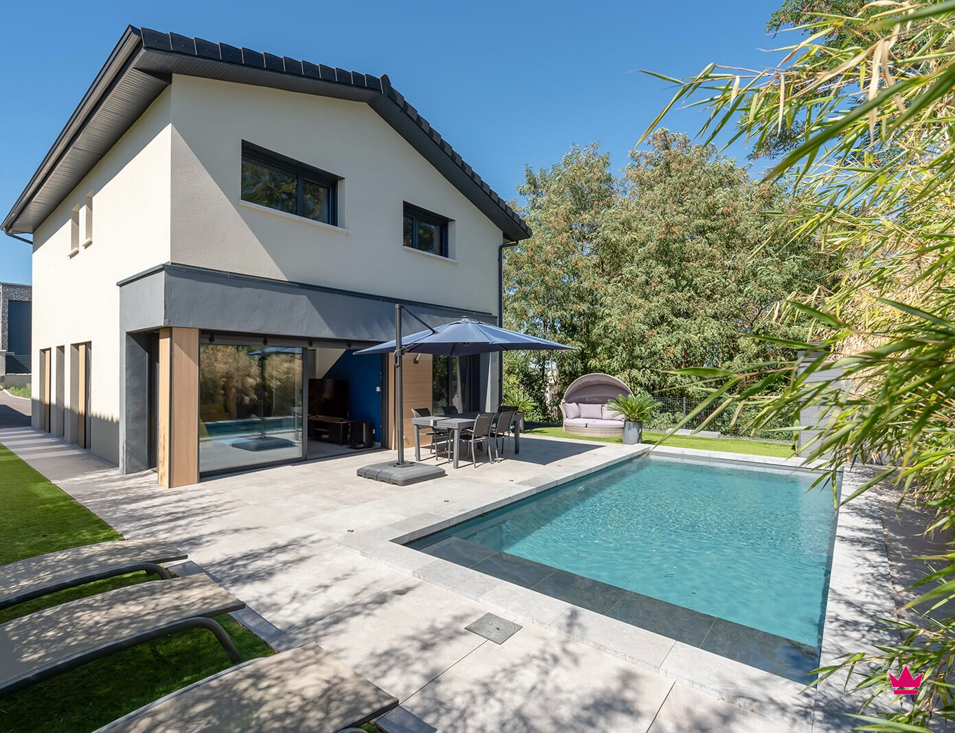 Maison contemporaine Pusignan