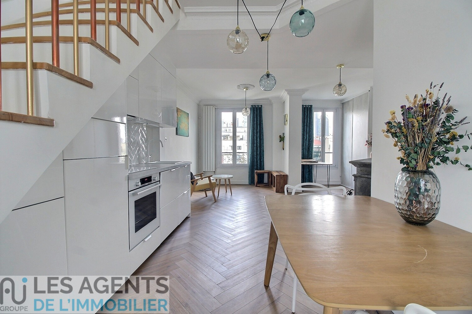 Appartement Duplex - Puteaux - 3 pièce(s) 55 m2