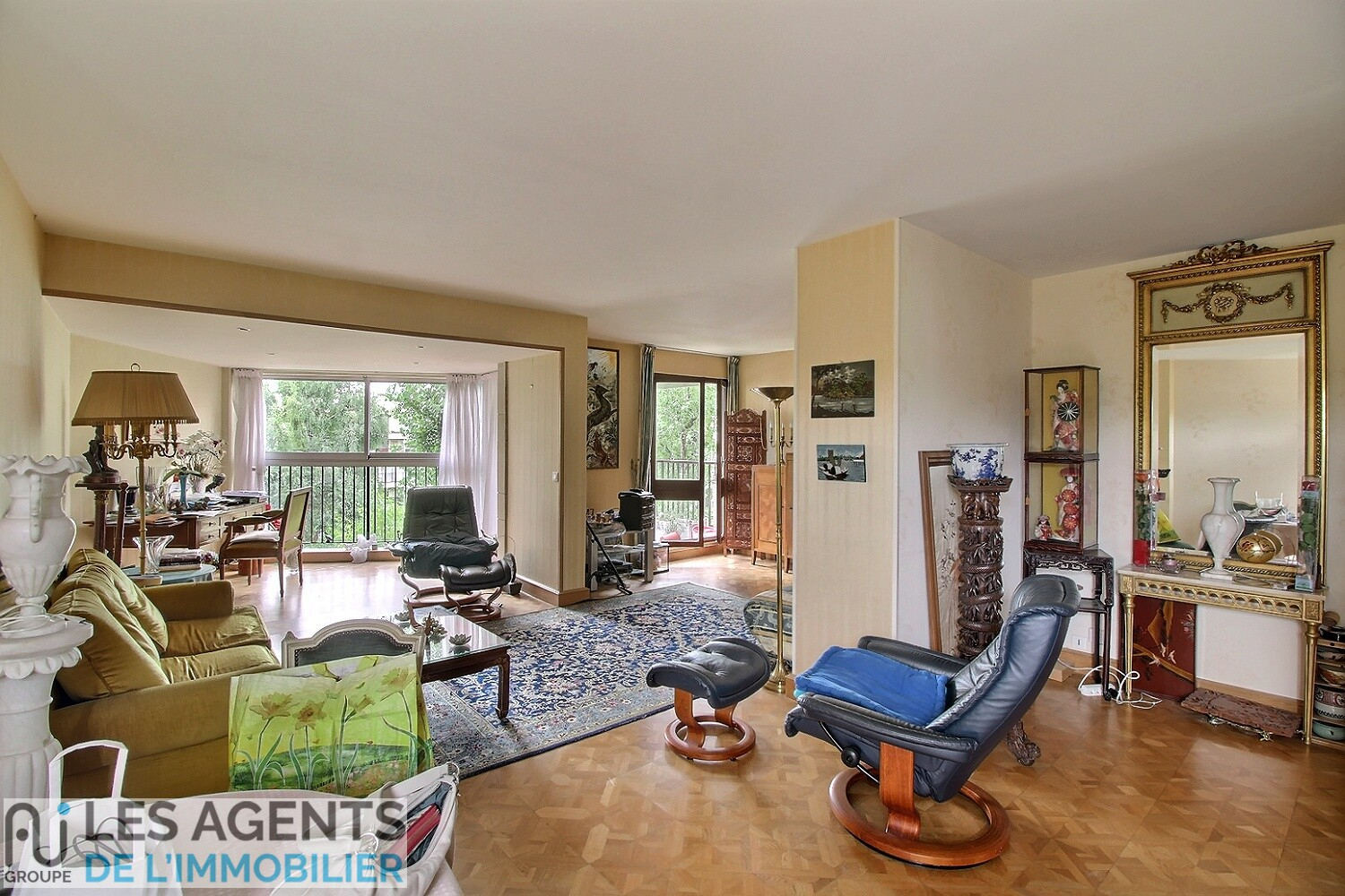 Photo Appartement Le Chesnay 3 pièce(s) 78 m2 - parking - piscine image 2/6
