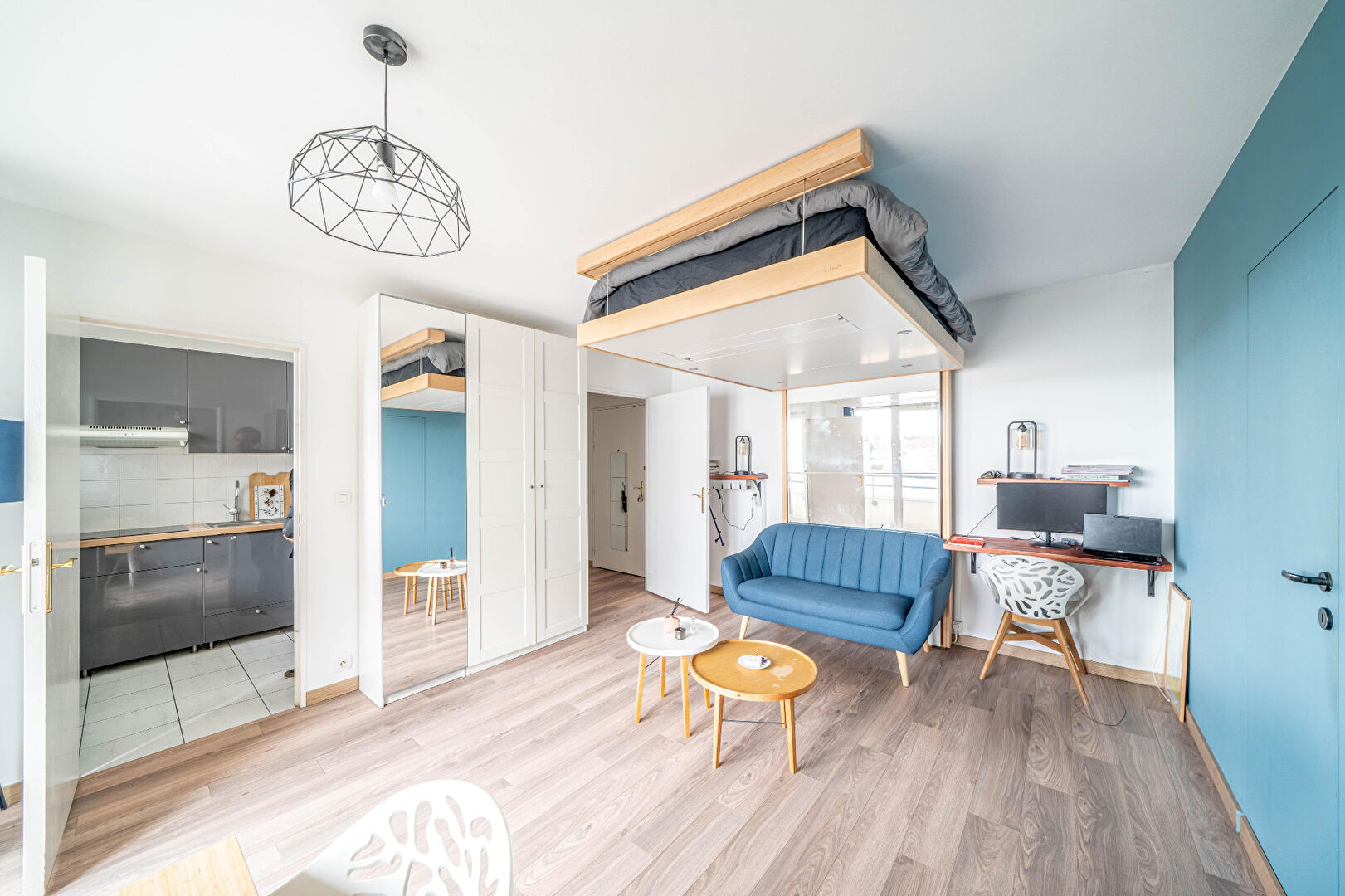 Photo Appartement Asnieres Sur Seine 1 pièce 33.08 m² image 2/5