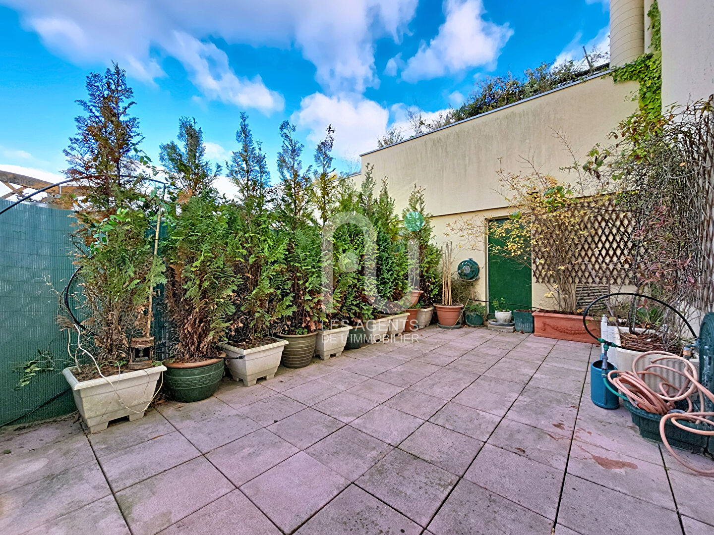 Appartement Asnieres Sur Seine 3 pièces, terasse 25 m², loggia, box