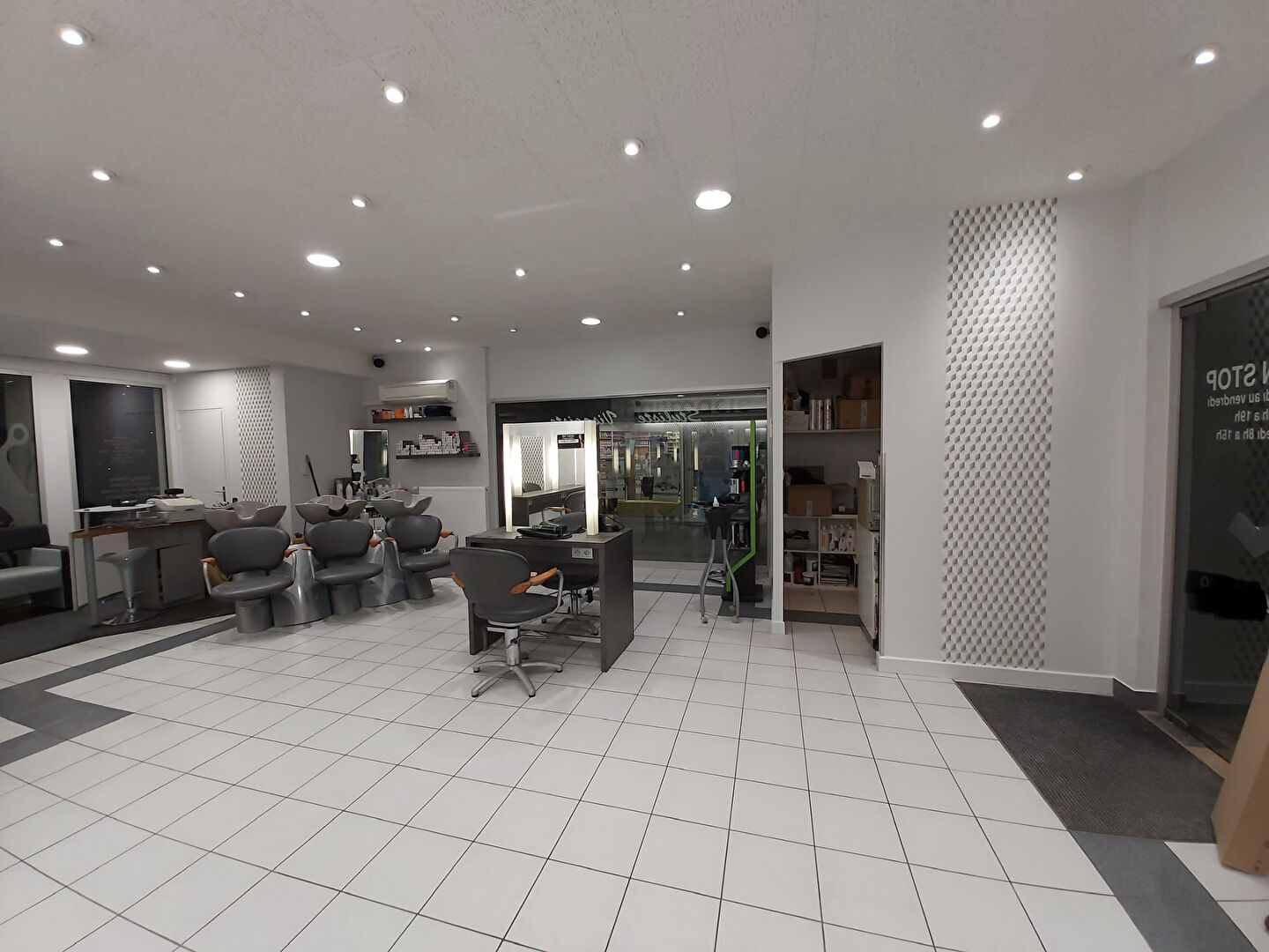 Fonds de commerce salon de coiffure