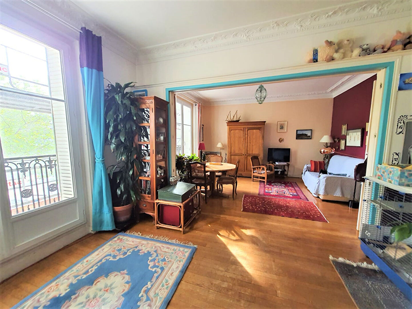 Photo RARE Appartement haussmanien 3 pièce(s) 66 m2 image 2/2