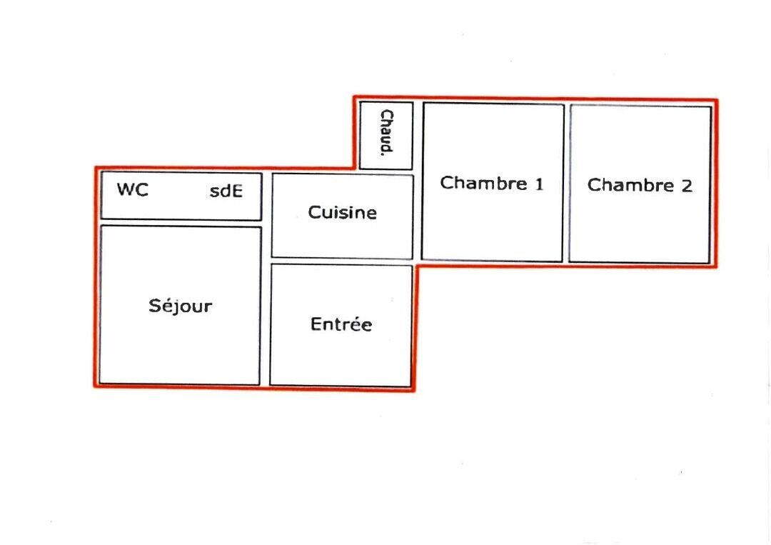 Photo Maison Gommecourt 3 pièce(s) 51 m2 image 2/3