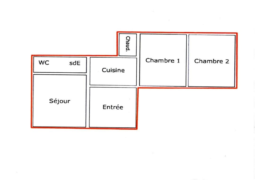 Photo Maison Gommecourt 3 pièce(s) 51 m2 image 2/3