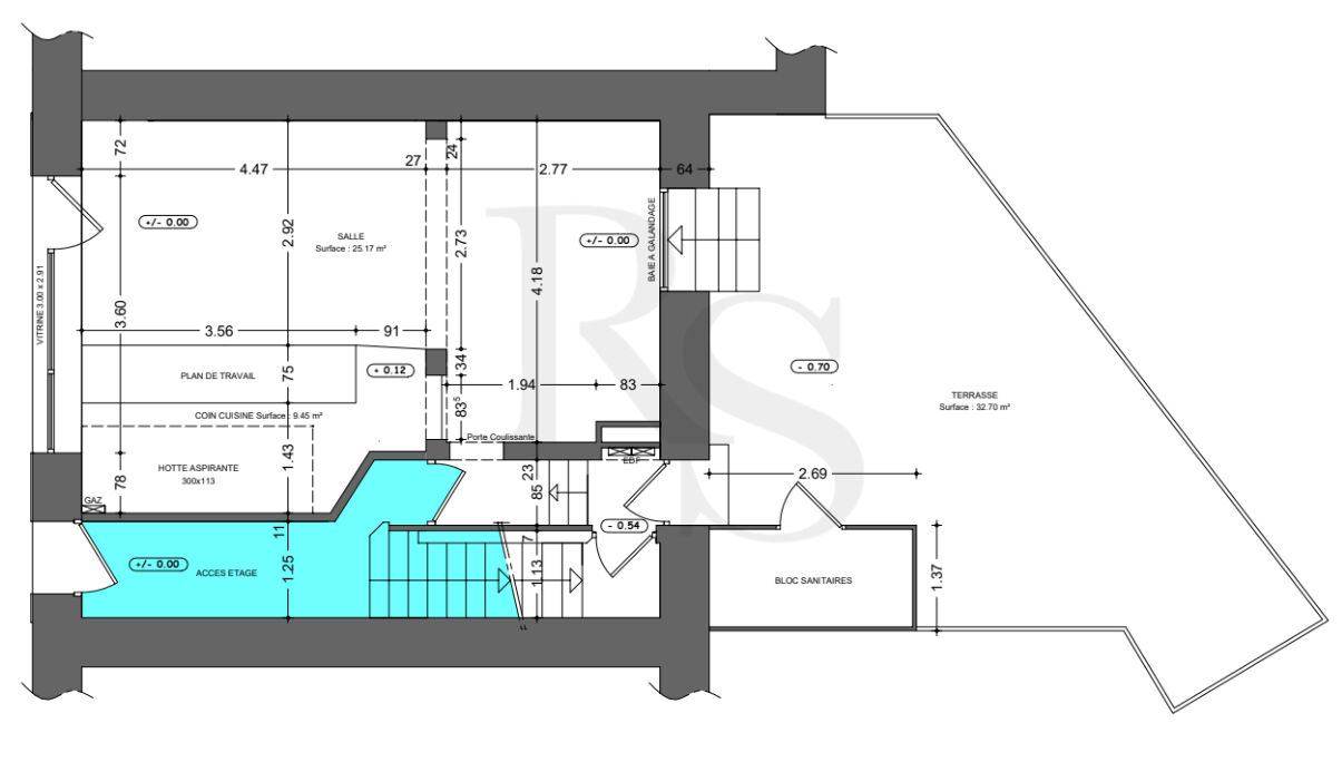 Photo Local commercial Flers 34.62 m2 image 3/4
