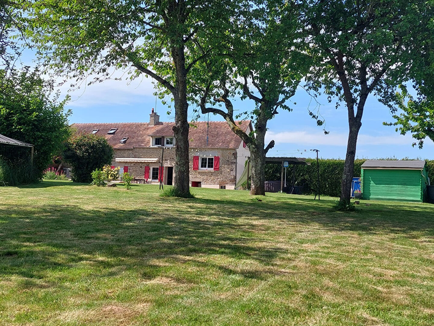 Environnement bucolique sans vis à vis