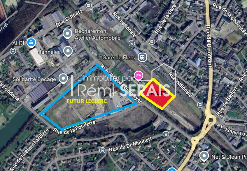 A Vendre Terrain de 2 684 m2 - FLERS