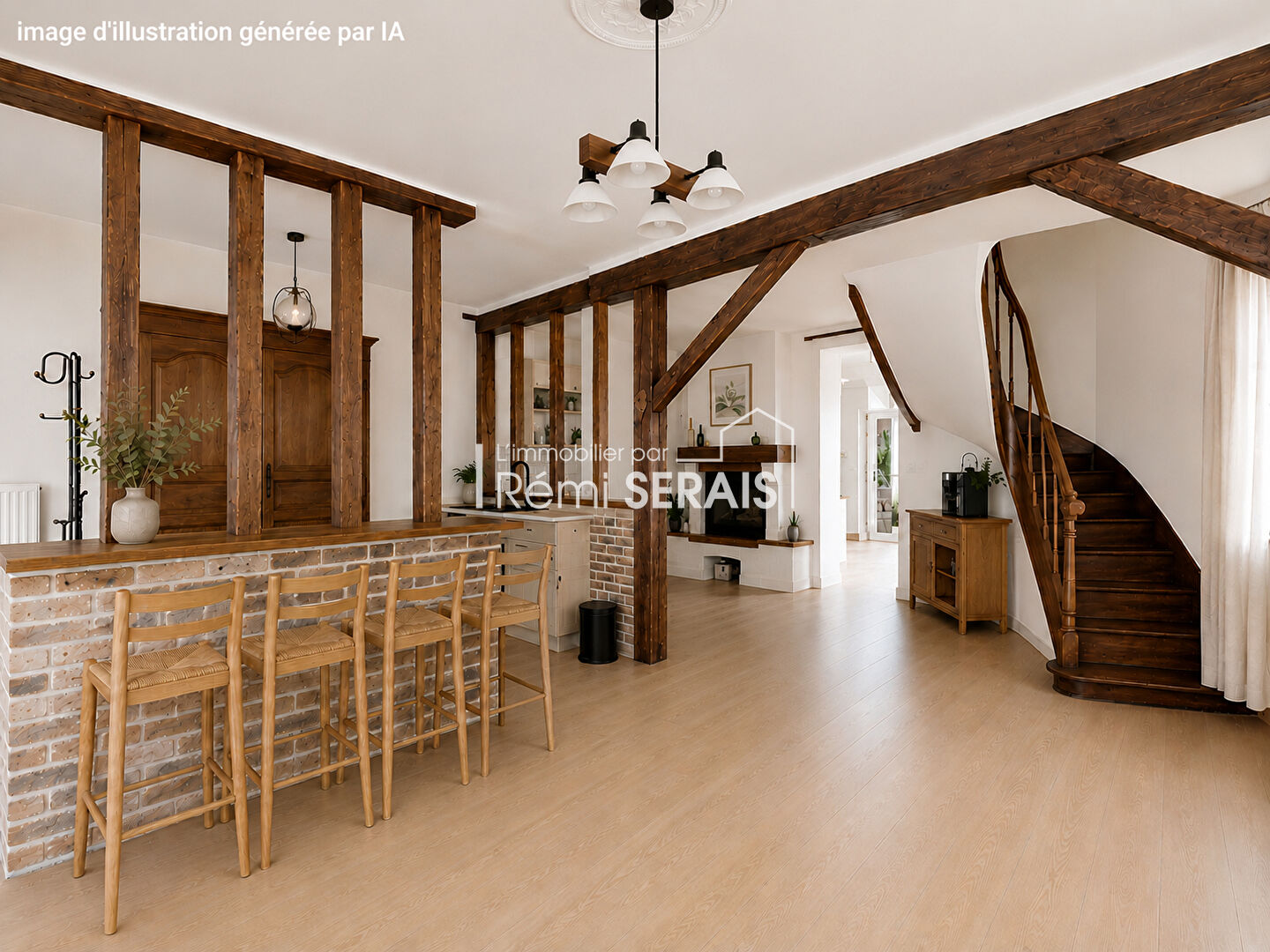 Maison de ville- Axe Alençon/ Mortagne-au-Perche