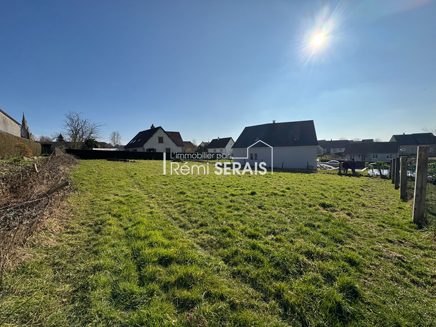 Terrain constructible centre de Saint Georges des Groseillers