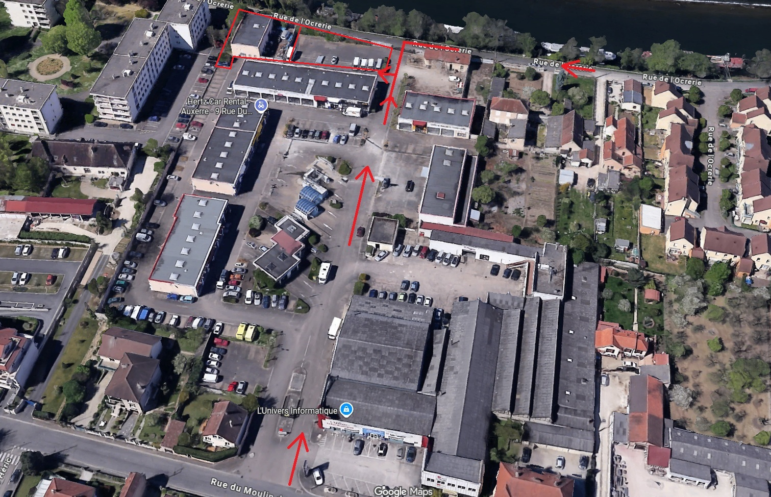 Photo AUXERRE BATIMENT COMMERCIAL 390M² avec Terrain d'environ 566m² image 4/6