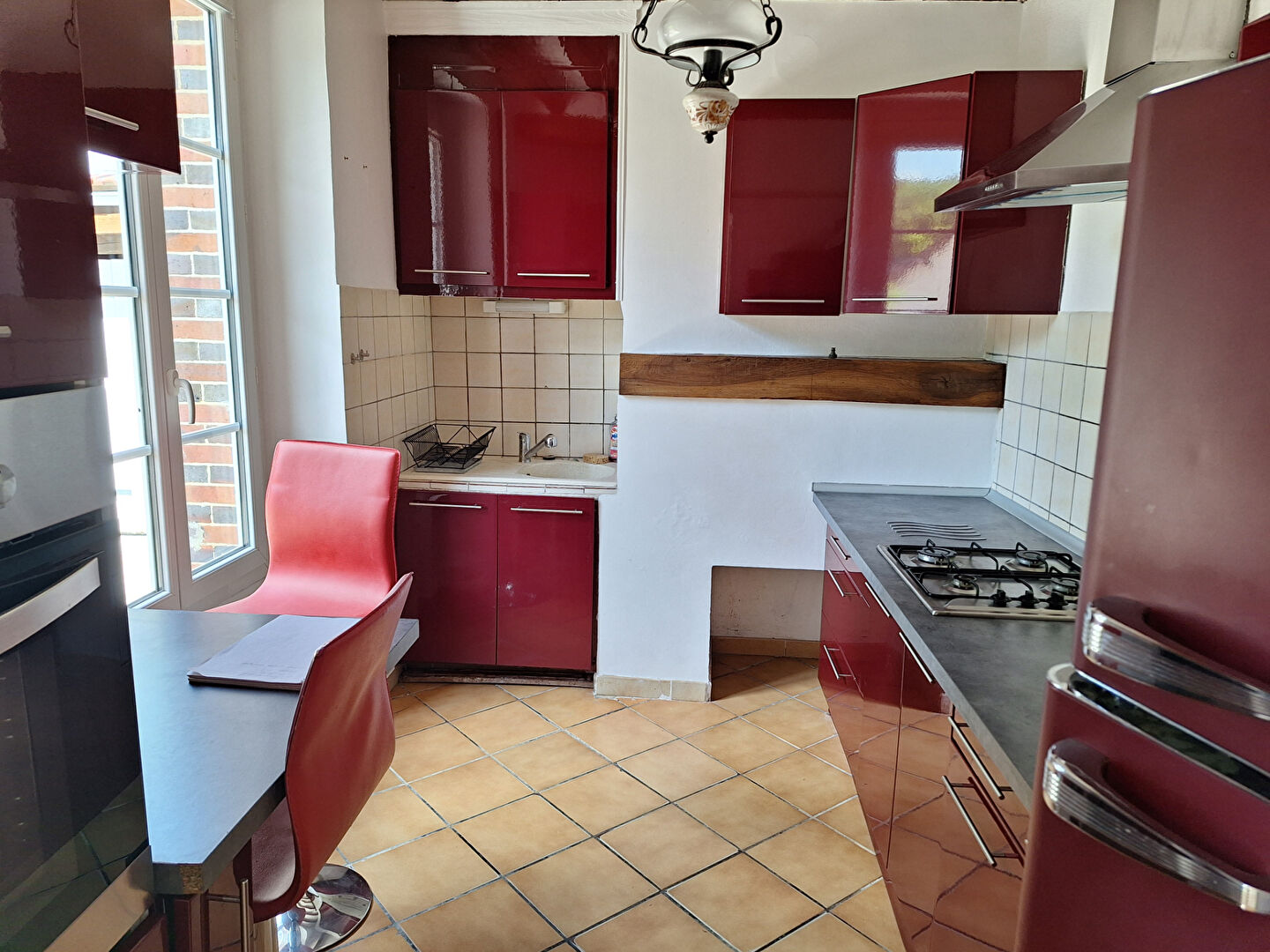 Photo Mézilles - Maison de type F2 - Jardin et dépendances. image 5/6