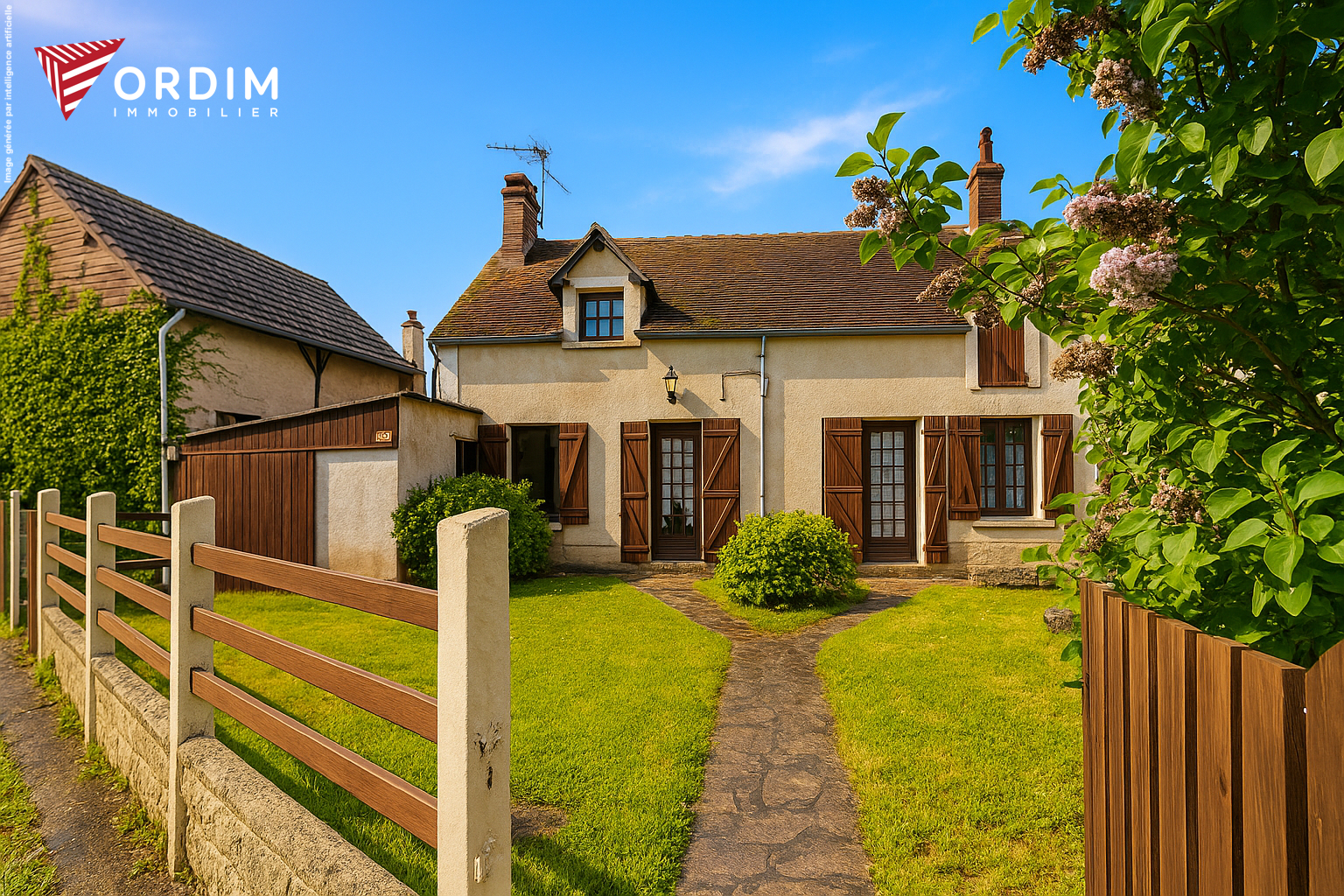 **Maison de Village à Saint-Martin-des-Champs**