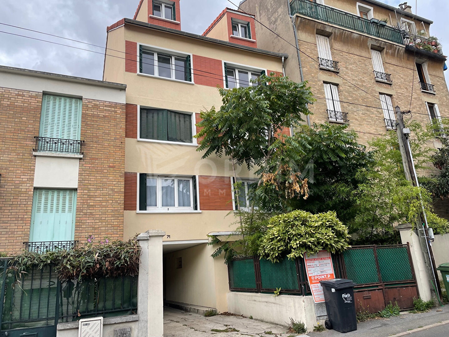 FONTENAY SOUS BOIS;, joli studio meublé avec petite cour privative