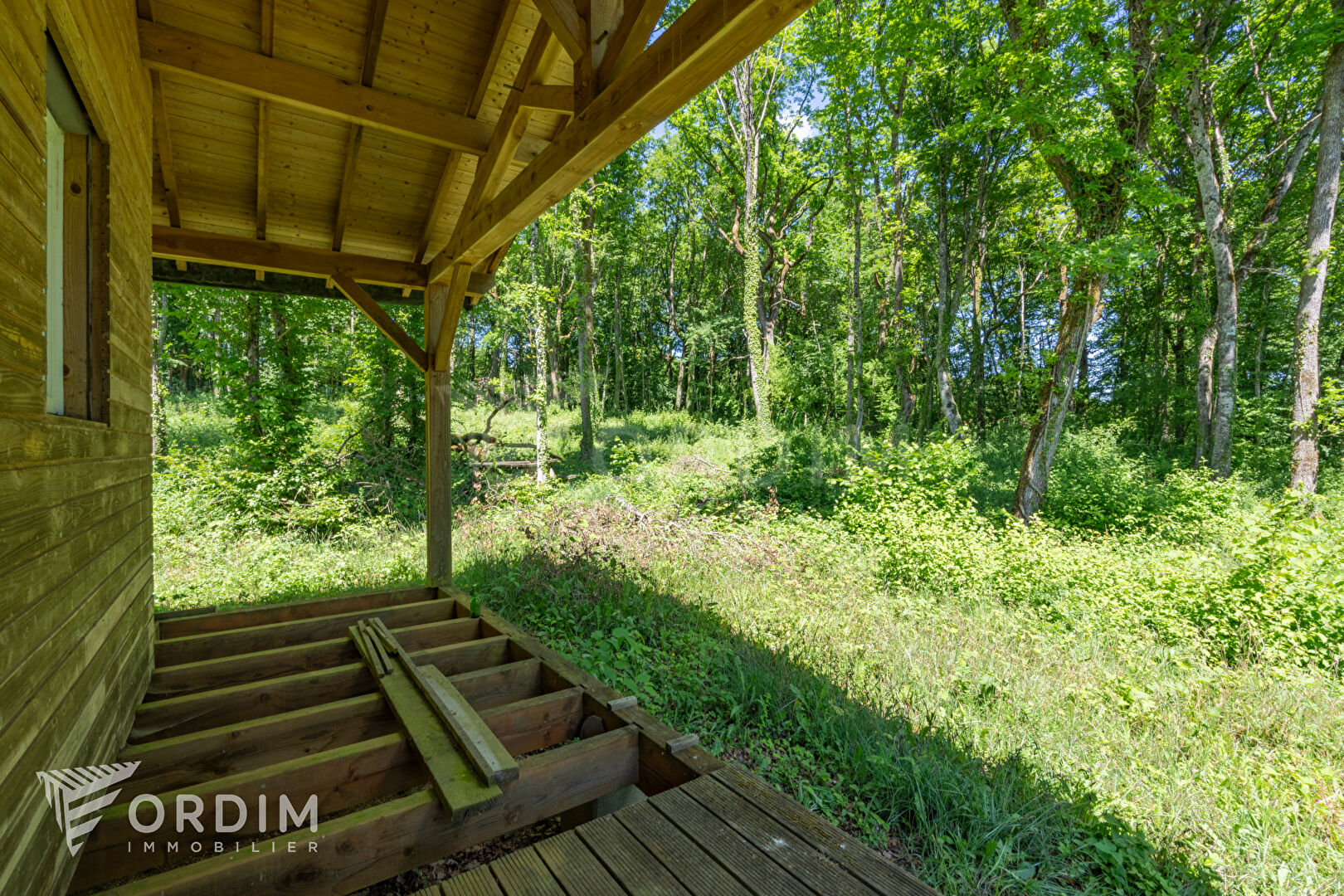 Photo Chalet de 45m² sur terrain boisé image 5/6